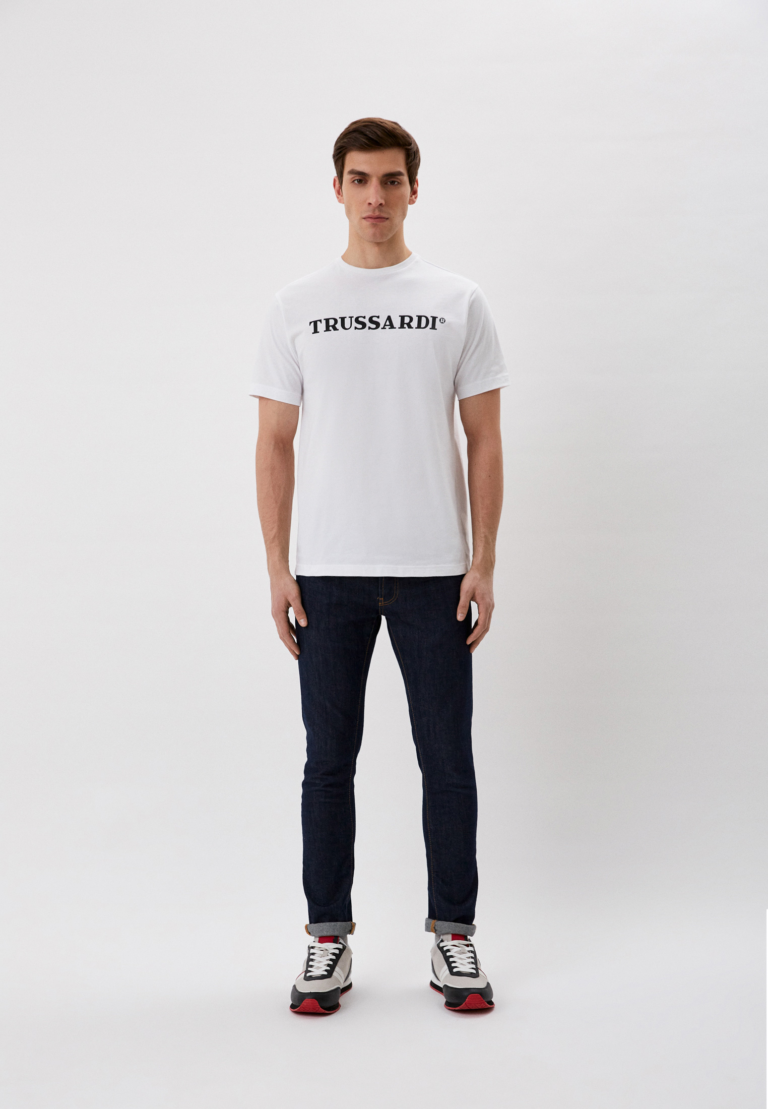 Мужская футболка Trussardi (Труссарди) 52T00589-1T005651: изображение 2