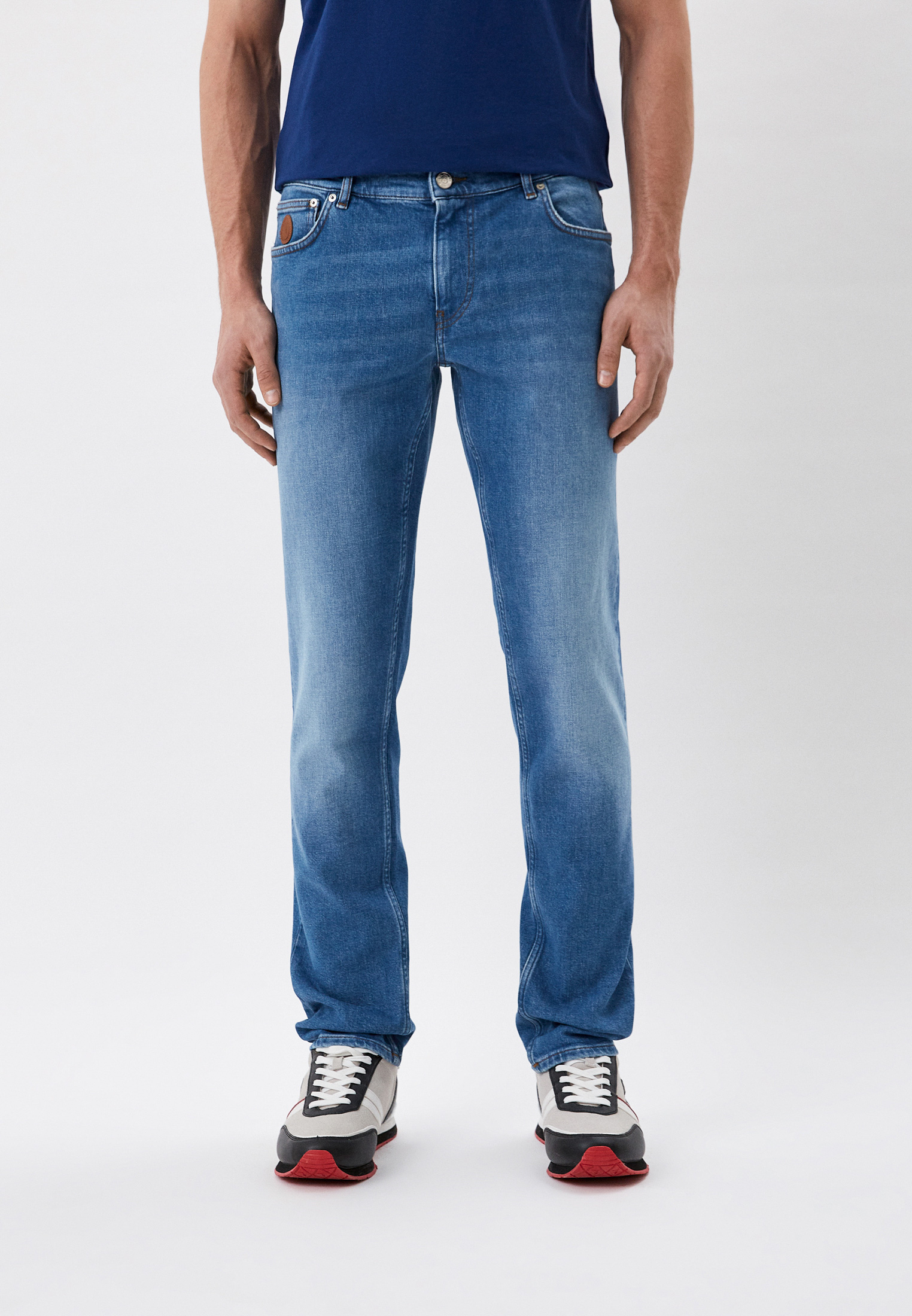 Мужские зауженные джинсы Trussardi (Труссарди) 52J00000-1T005803: изображение 1