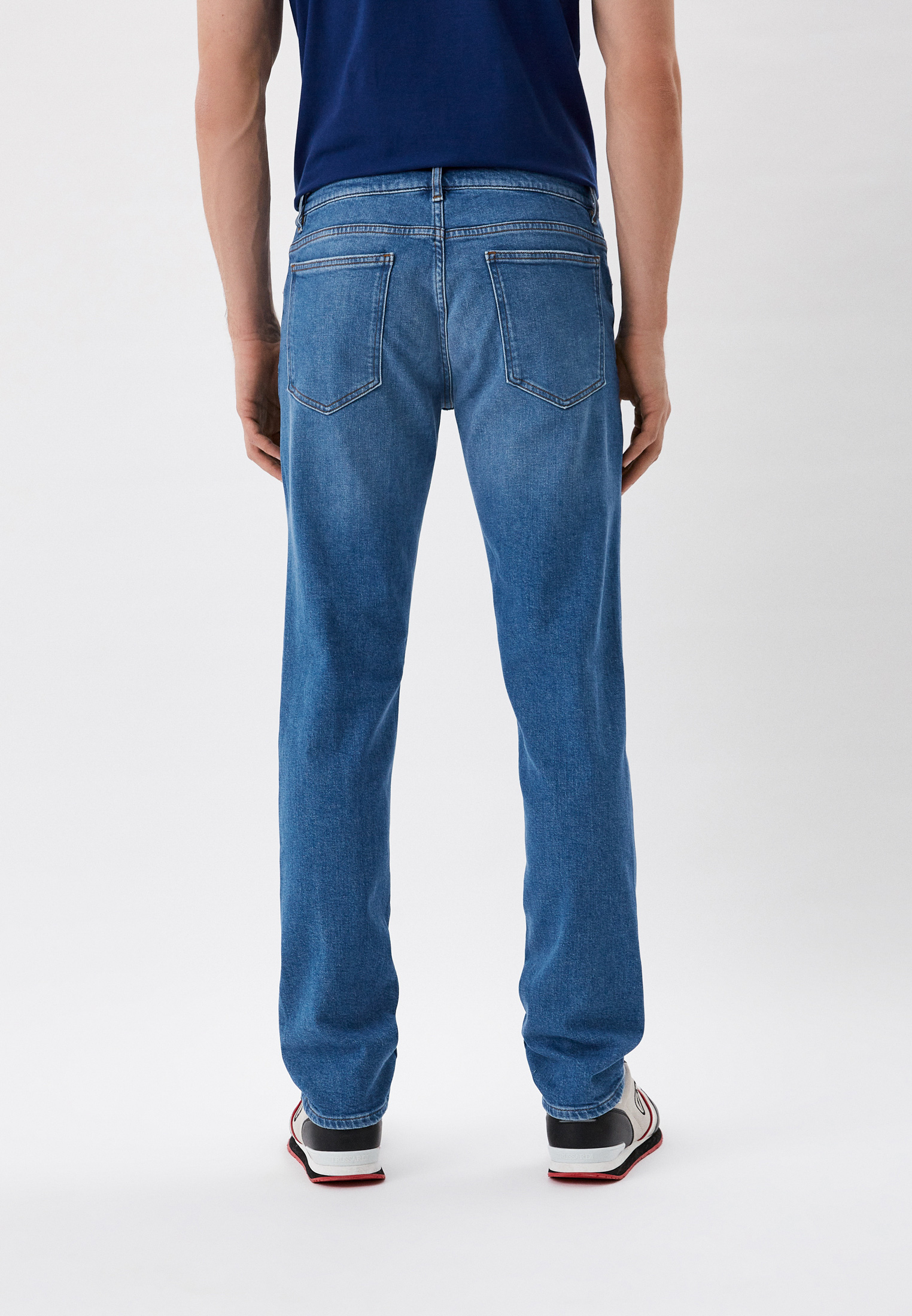 Мужские зауженные джинсы Trussardi (Труссарди) 52J00000-1T005803: изображение 3