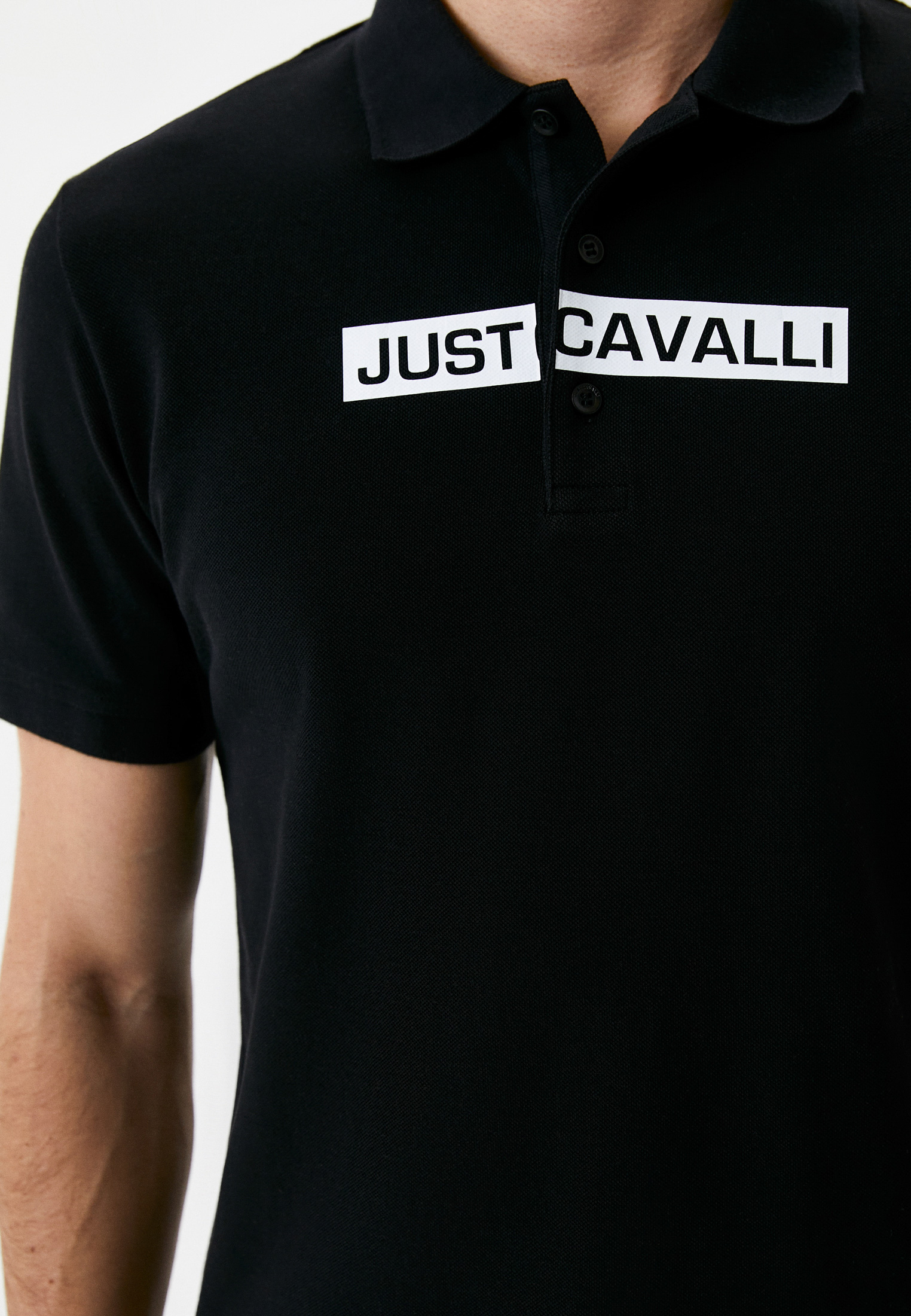 Мужские поло Just Cavalli (Джаст Кавалли) S01GL0066N21368: изображение 4