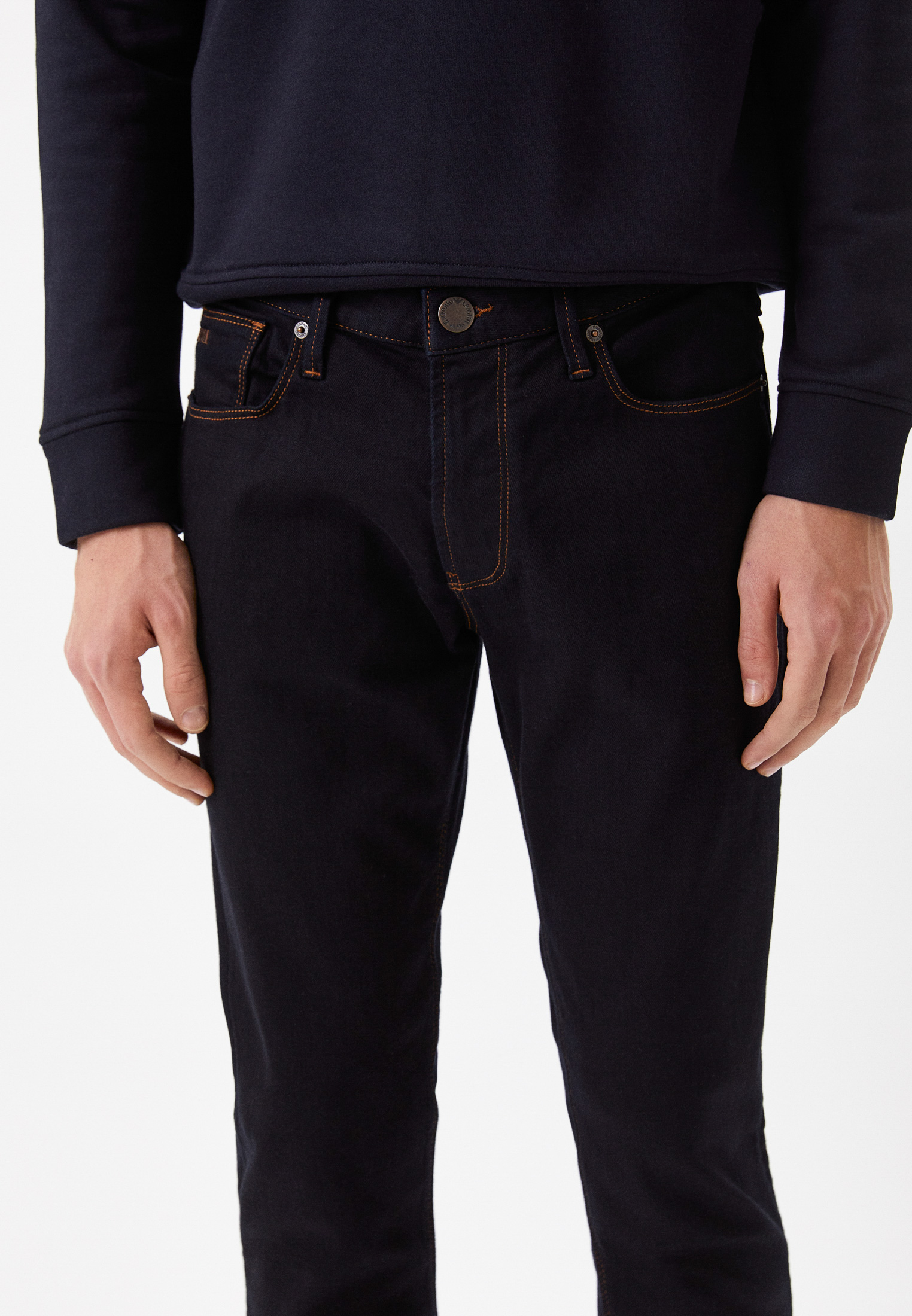 Мужские зауженные джинсы Emporio Armani (Эмпорио Армани) 8N1J06 1G0IZ: изображение 4