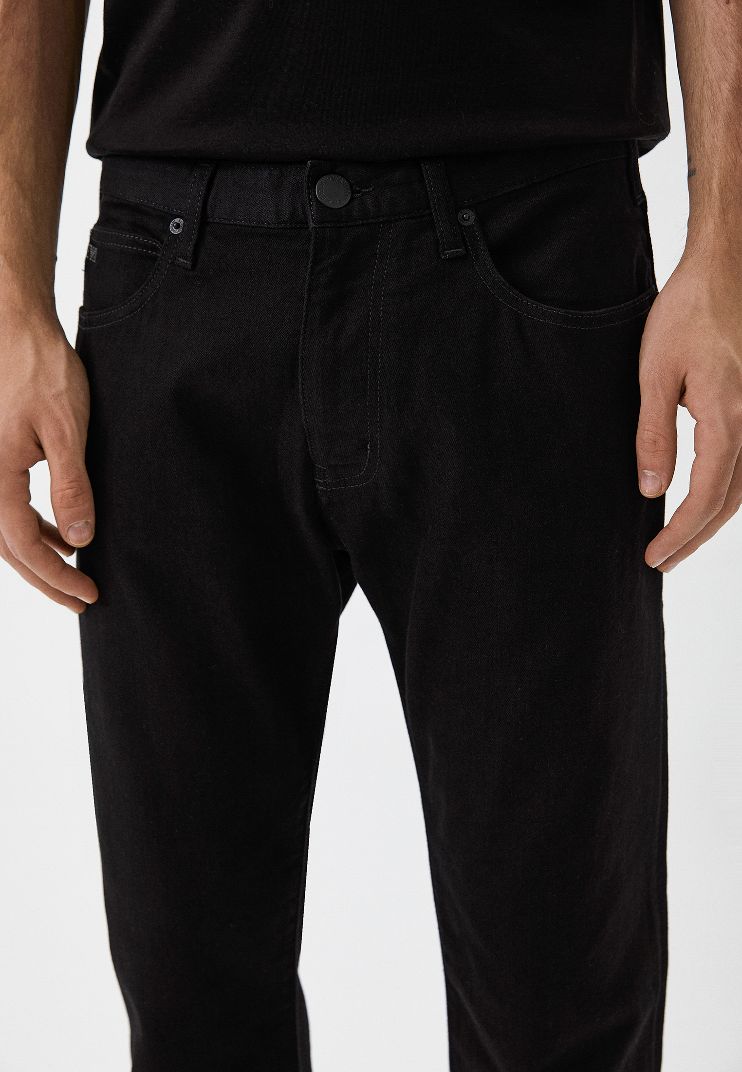 Мужские прямые джинсы Emporio Armani (Эмпорио Армани) 8N1J45 1G0IZ: изображение 4