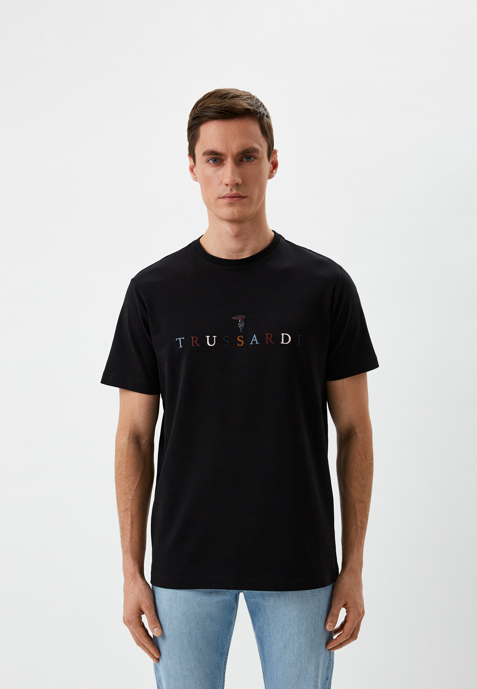 Мужская футболка Trussardi (Труссарди) 52T00565-1T004482