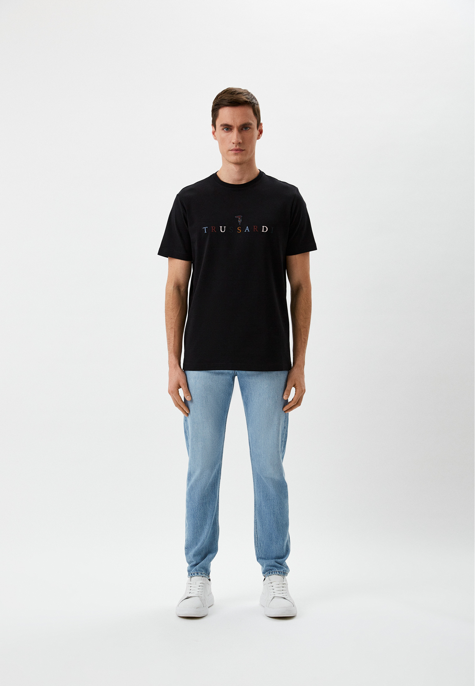 Мужская футболка Trussardi (Труссарди) 52T00565-1T004482: изображение 2
