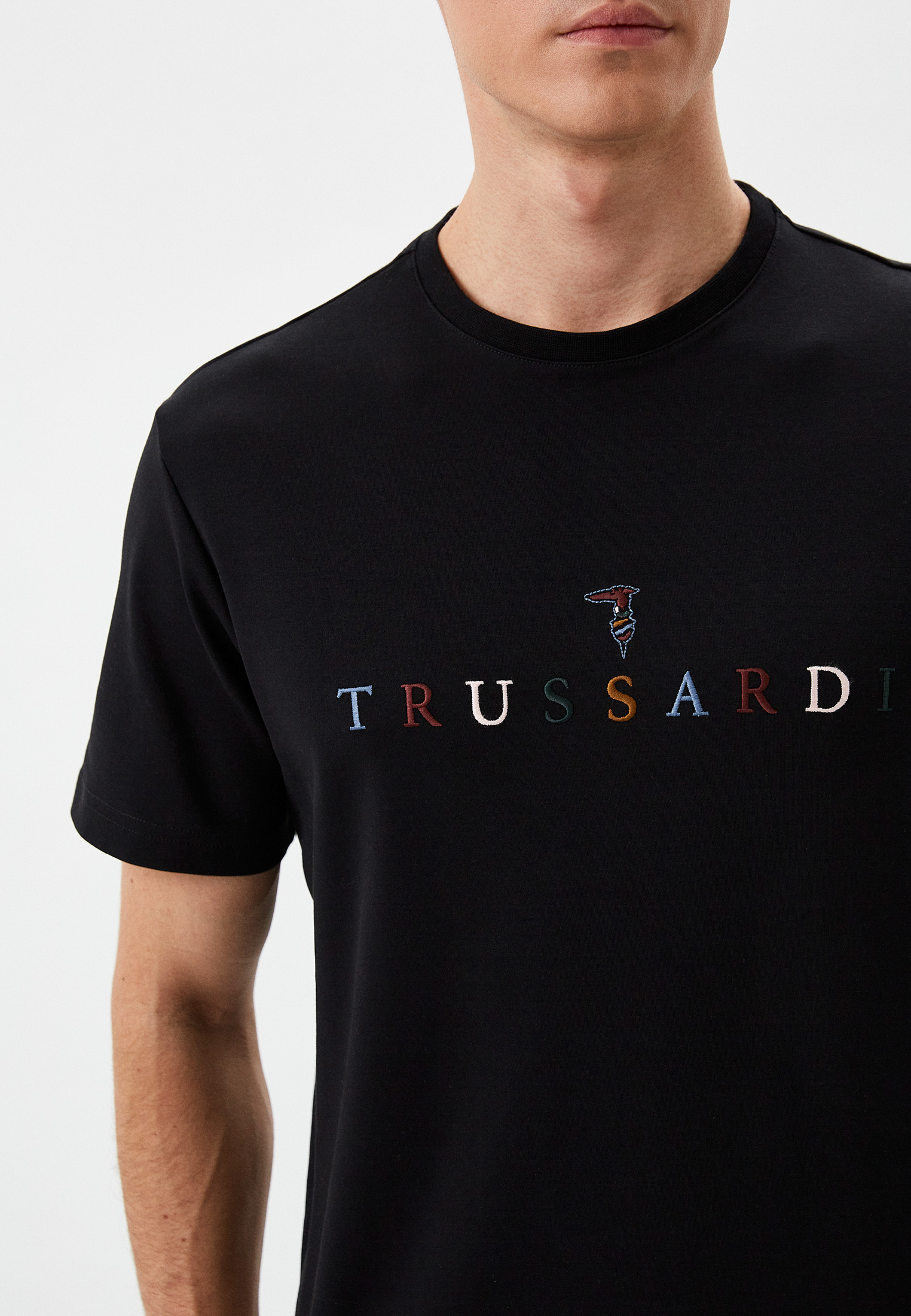 Мужская футболка Trussardi (Труссарди) 52T00565-1T004482: изображение 4