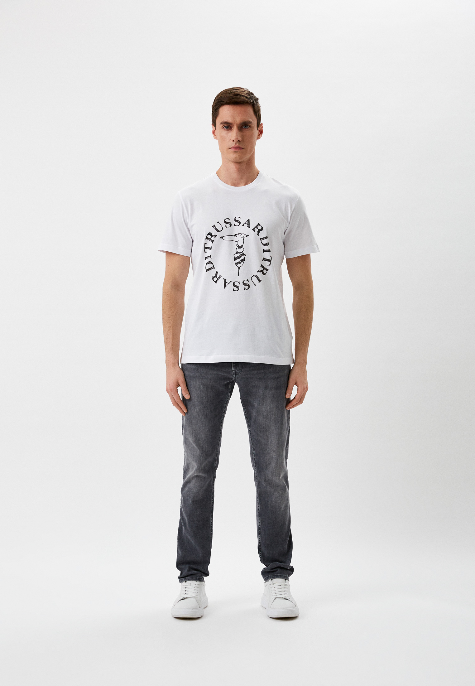 Мужская футболка Trussardi (Труссарди) 52T00594-1T005381: изображение 2