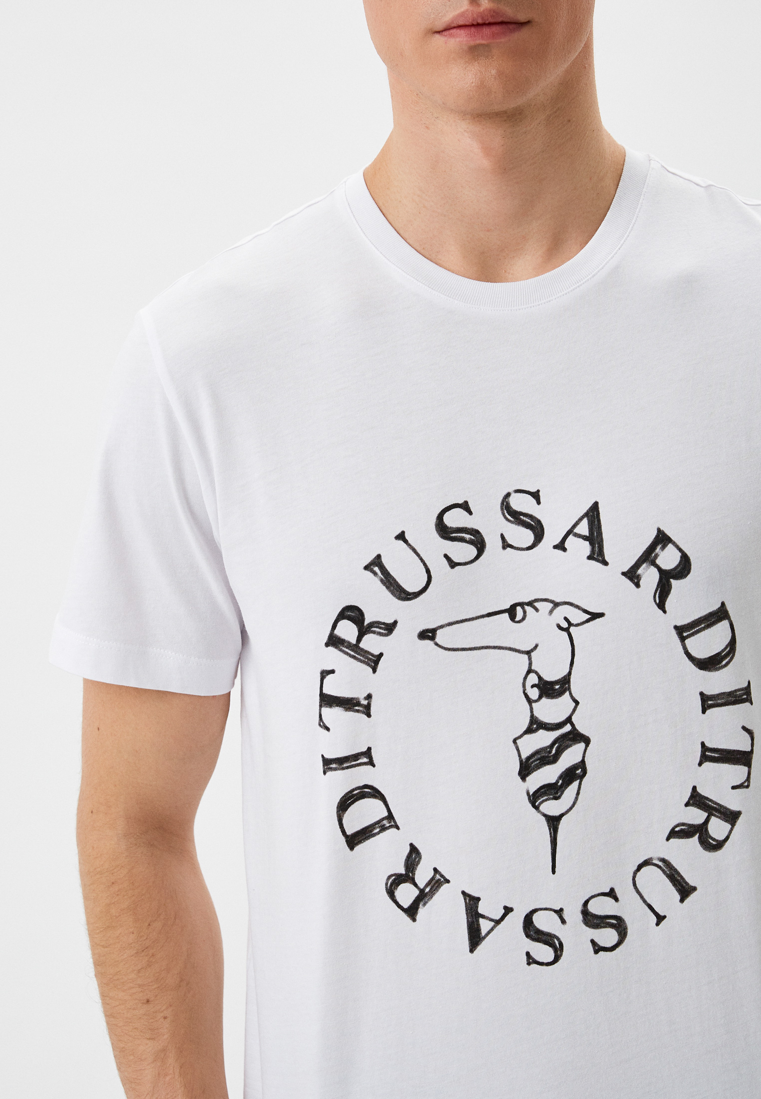Мужская футболка Trussardi (Труссарди) 52T00594-1T005381: изображение 4