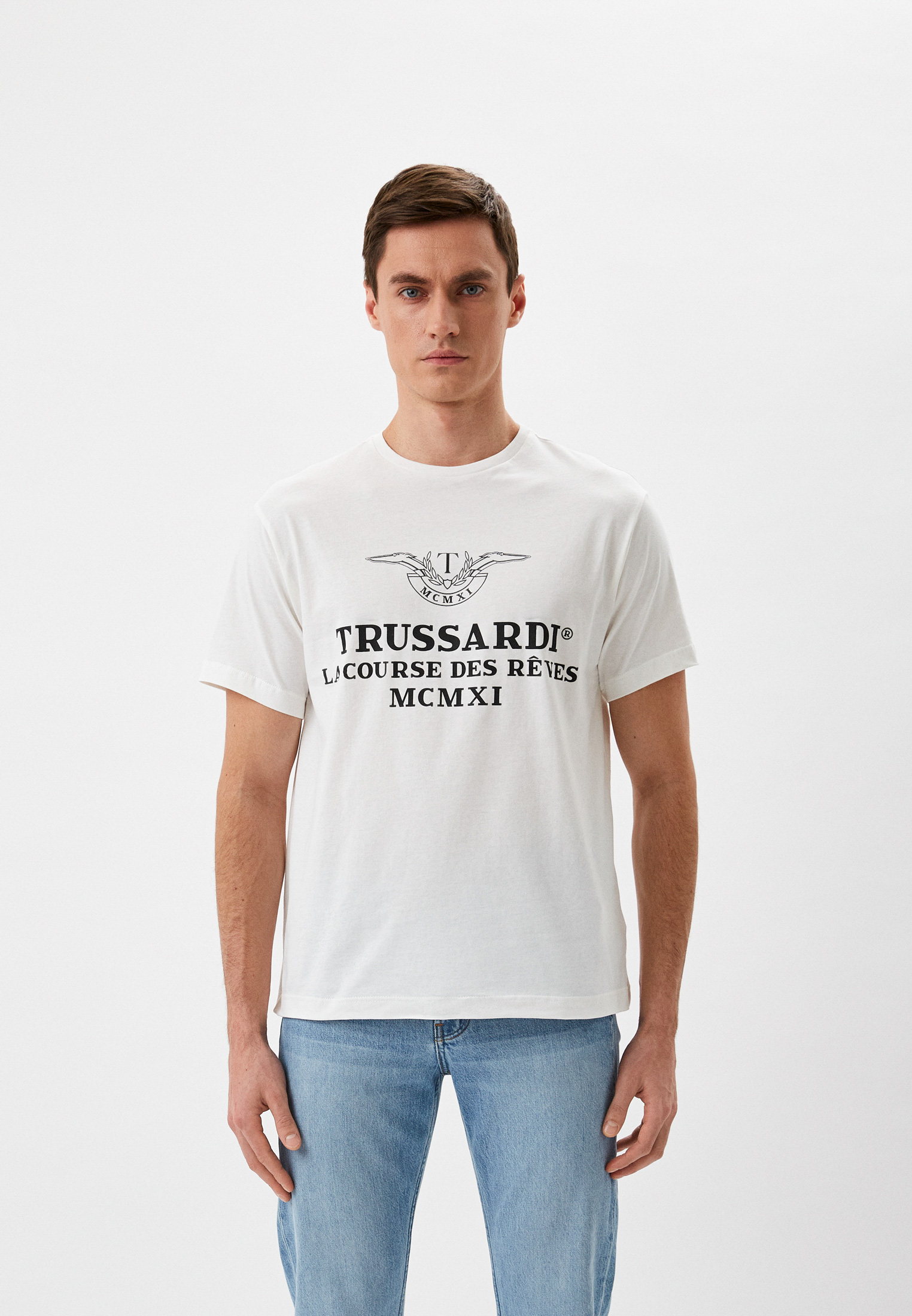 Мужская футболка Trussardi (Труссарди) 52T00595-1T005651: изображение 1