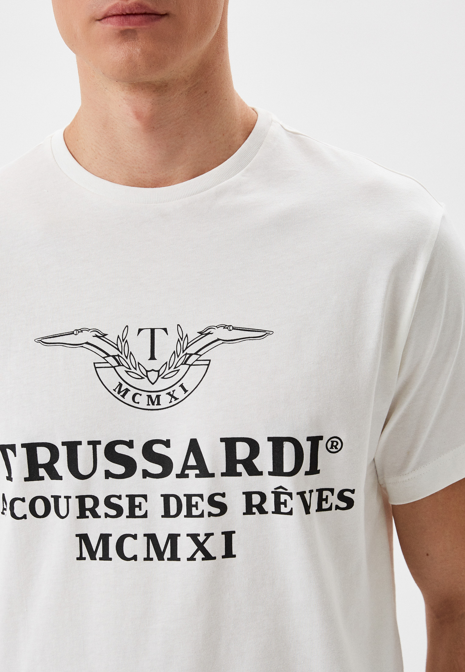 Мужская футболка Trussardi (Труссарди) 52T00595-1T005651: изображение 4
