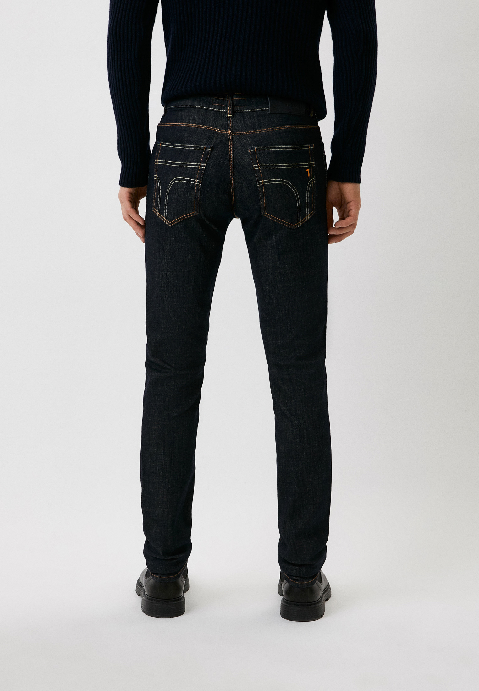 Мужские зауженные джинсы Trussardi (Труссарди) 52J00000-1T003125-C-001: изображение 3