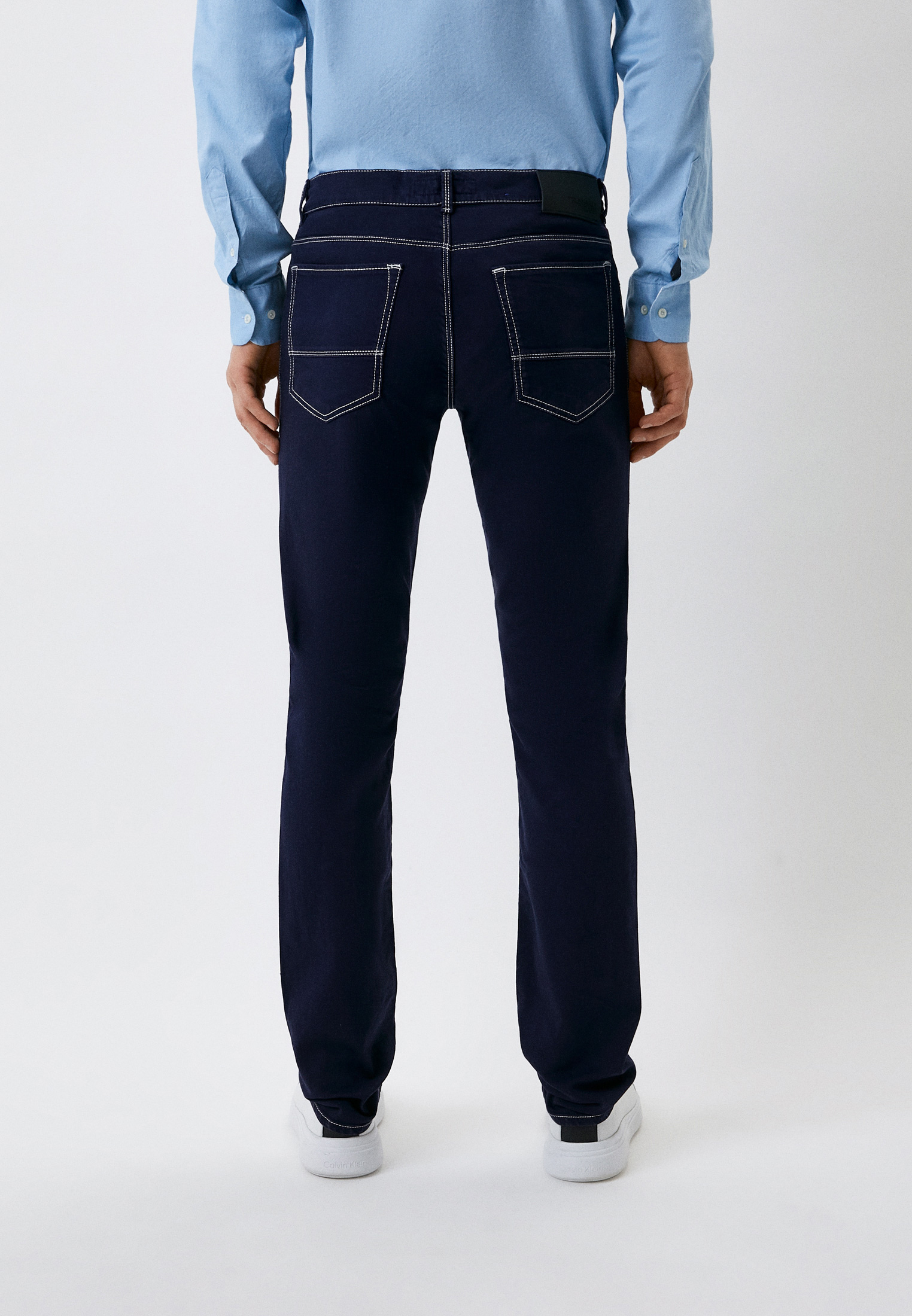 Мужские прямые джинсы Trussardi (Труссарди) 52J00007-1T002441-H-001: изображение 6