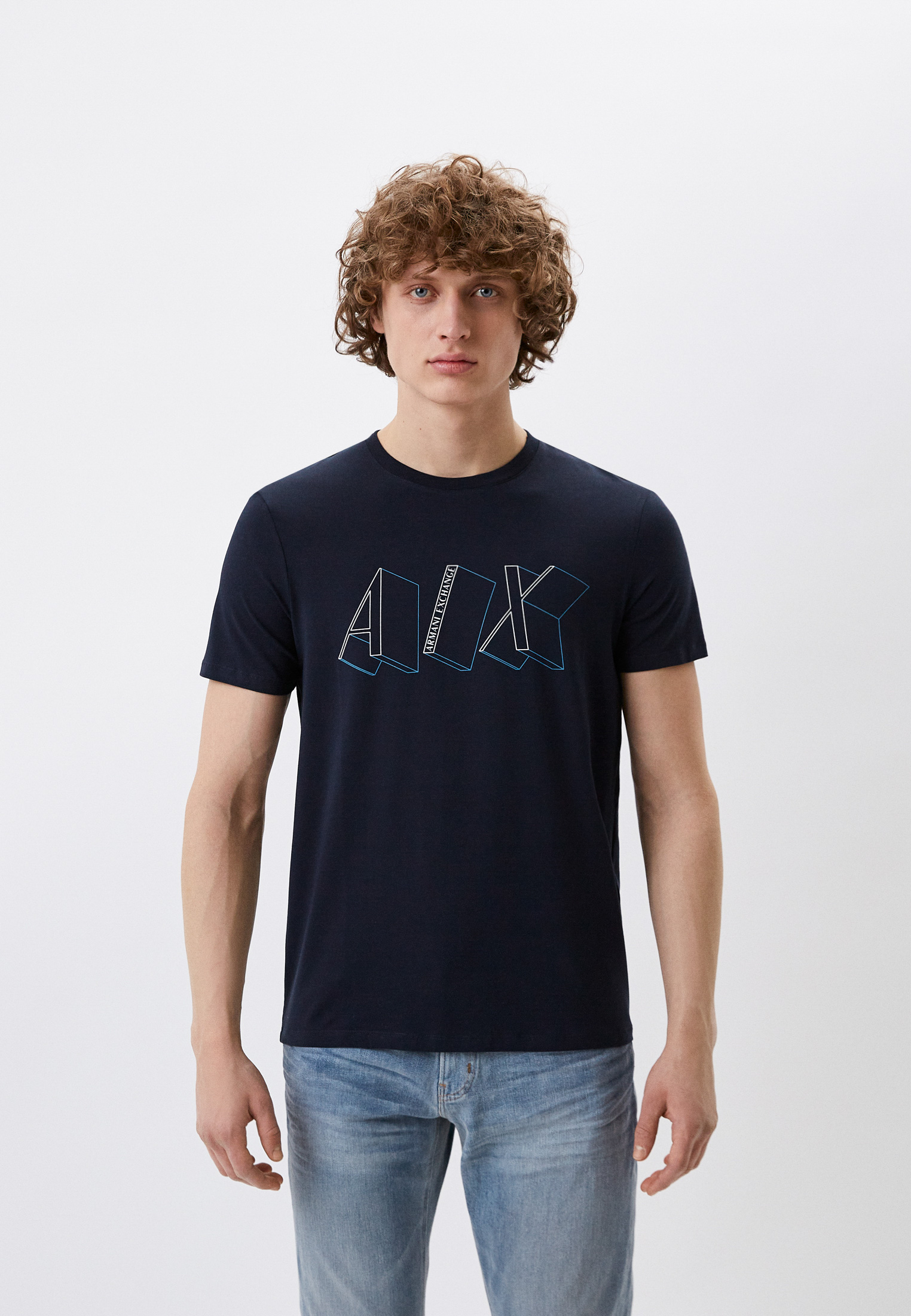Armani Exchange Футболка Мужская Купить