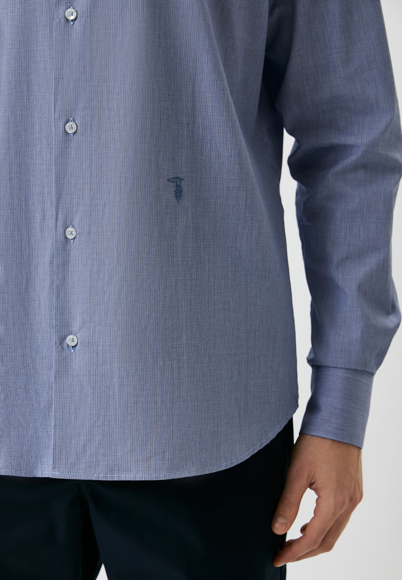 Рубашка с длинным рукавом Trussardi (Труссарди) 52C00244-1T005854: изображение 4