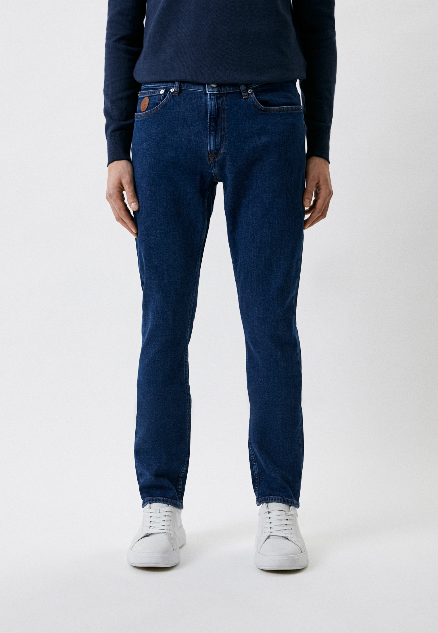 Мужские зауженные джинсы Trussardi (Труссарди) 52J00096-1T005752: изображение 1