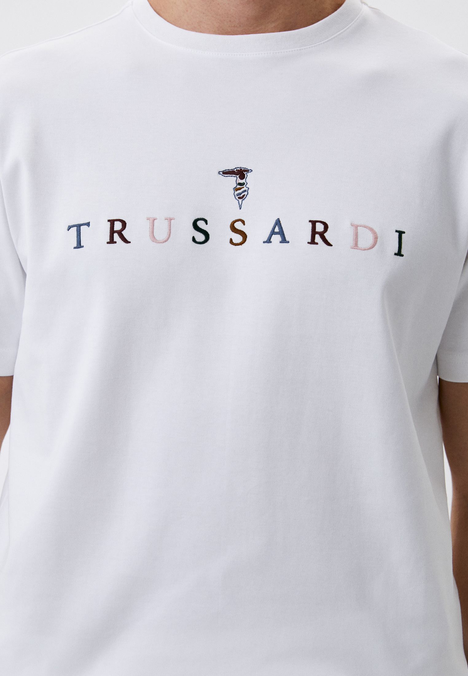 Мужская футболка Trussardi (Труссарди) 52T00565-1T004482: изображение 4