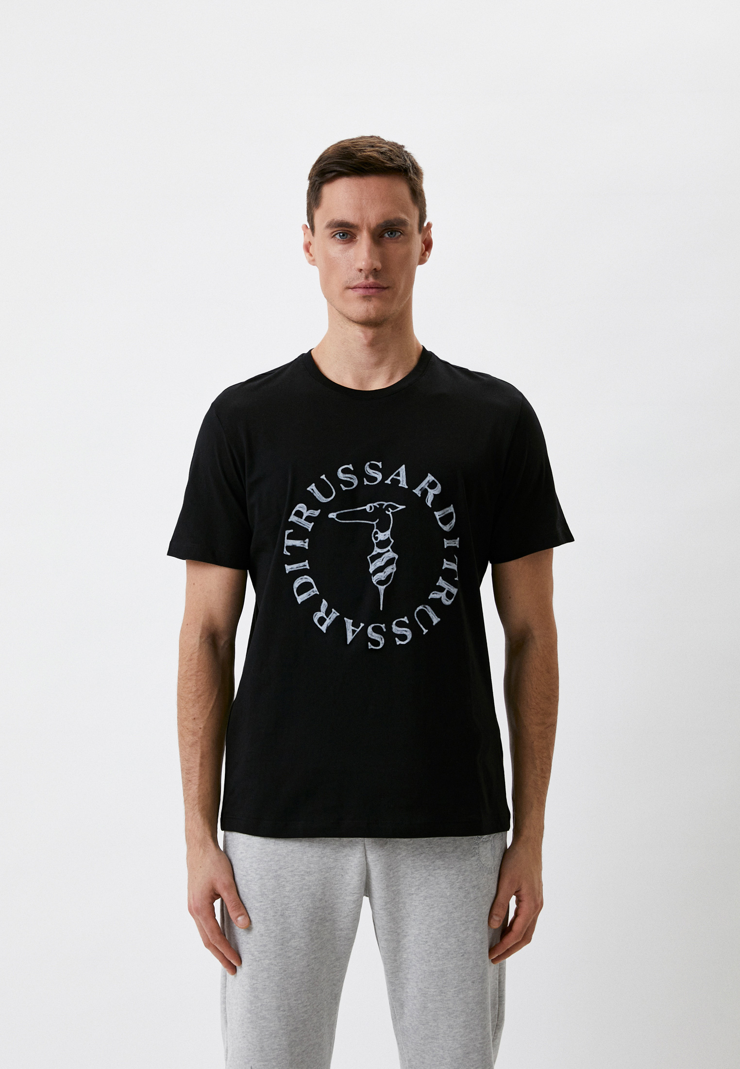 Мужская футболка Trussardi (Труссарди) 52T00594-1T005381