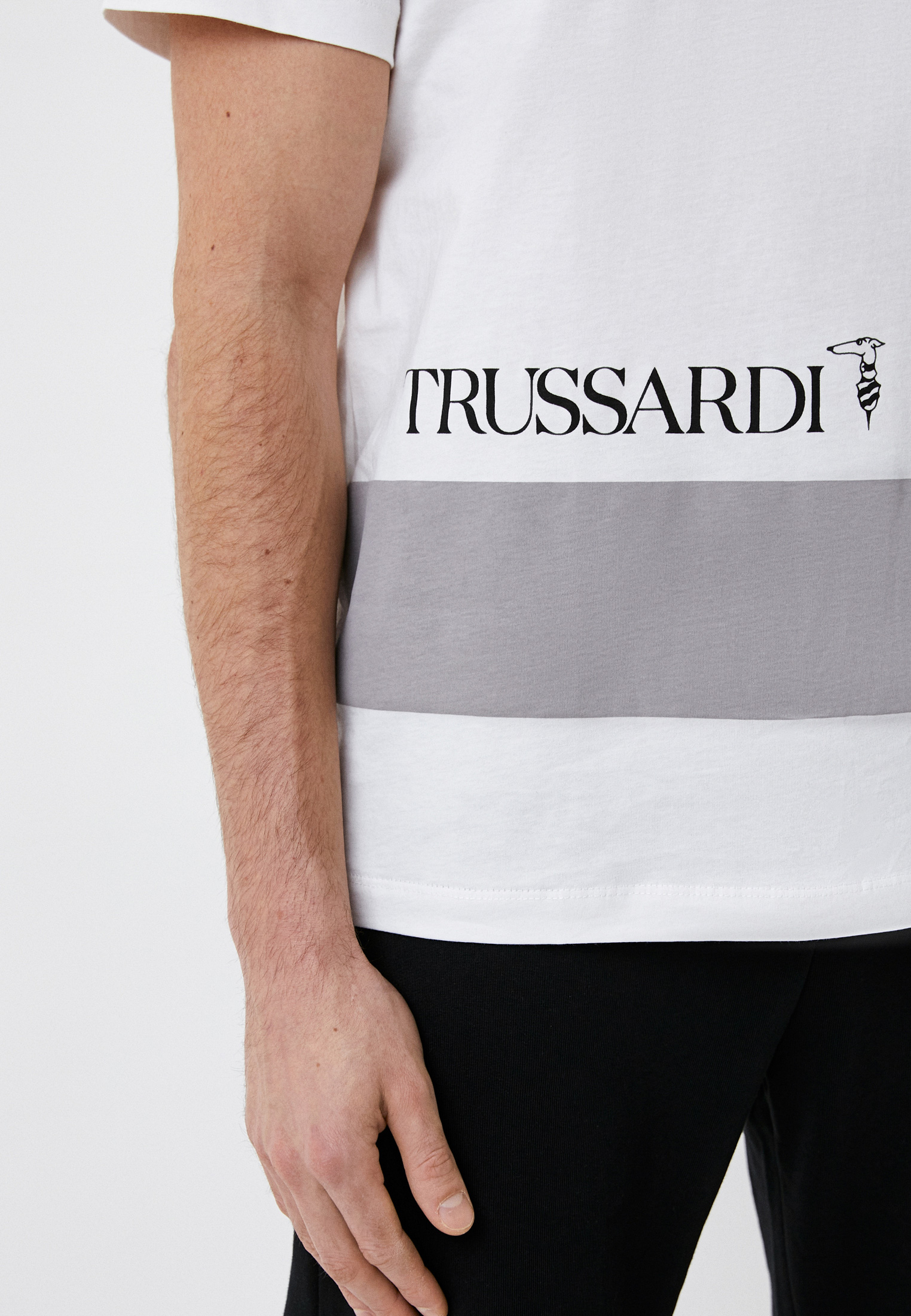 Мужская футболка Trussardi (Труссарди) 52T00596-1T005381: изображение 4