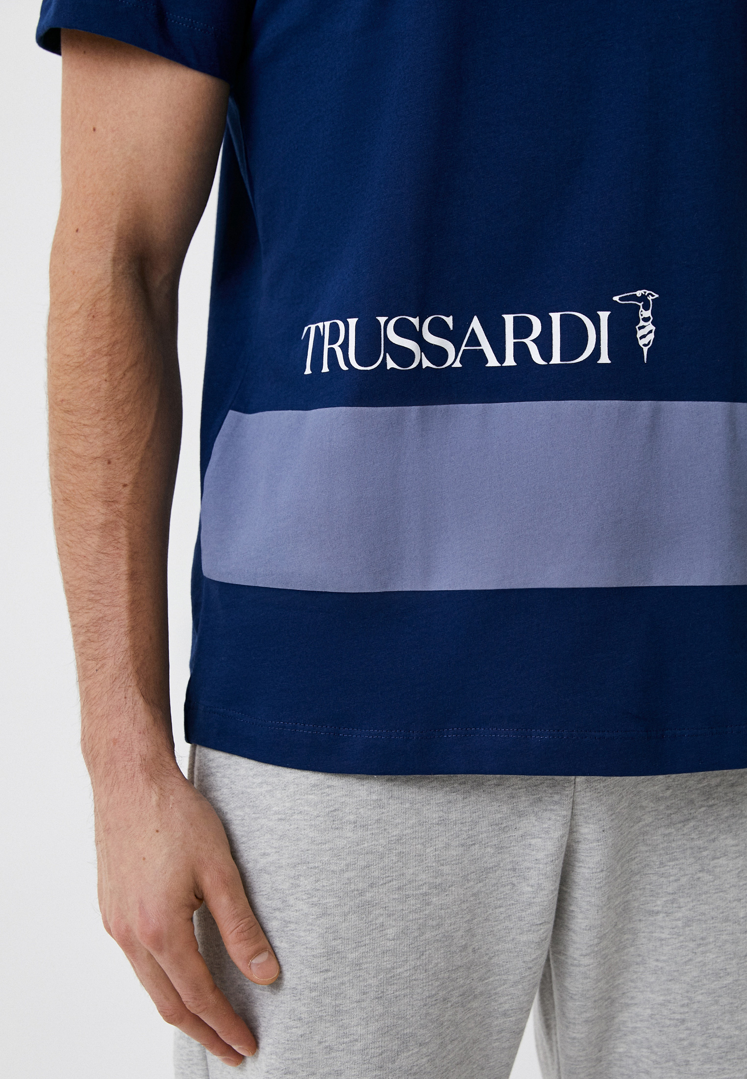 Мужская футболка Trussardi (Труссарди) 52T00596-1T005381: изображение 5