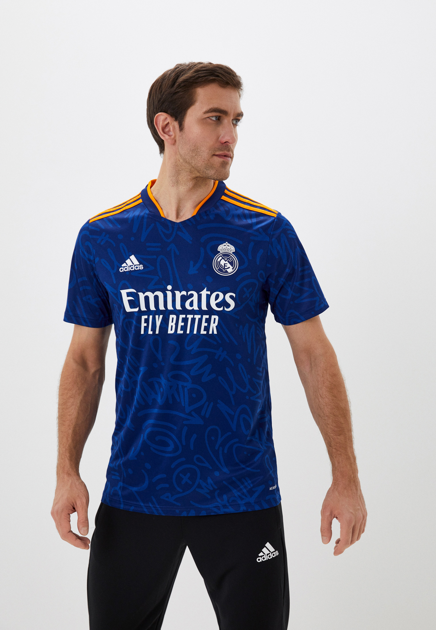Спортивная футболка мужская Adidas (Адидас) H40942 купить за 7999 руб.