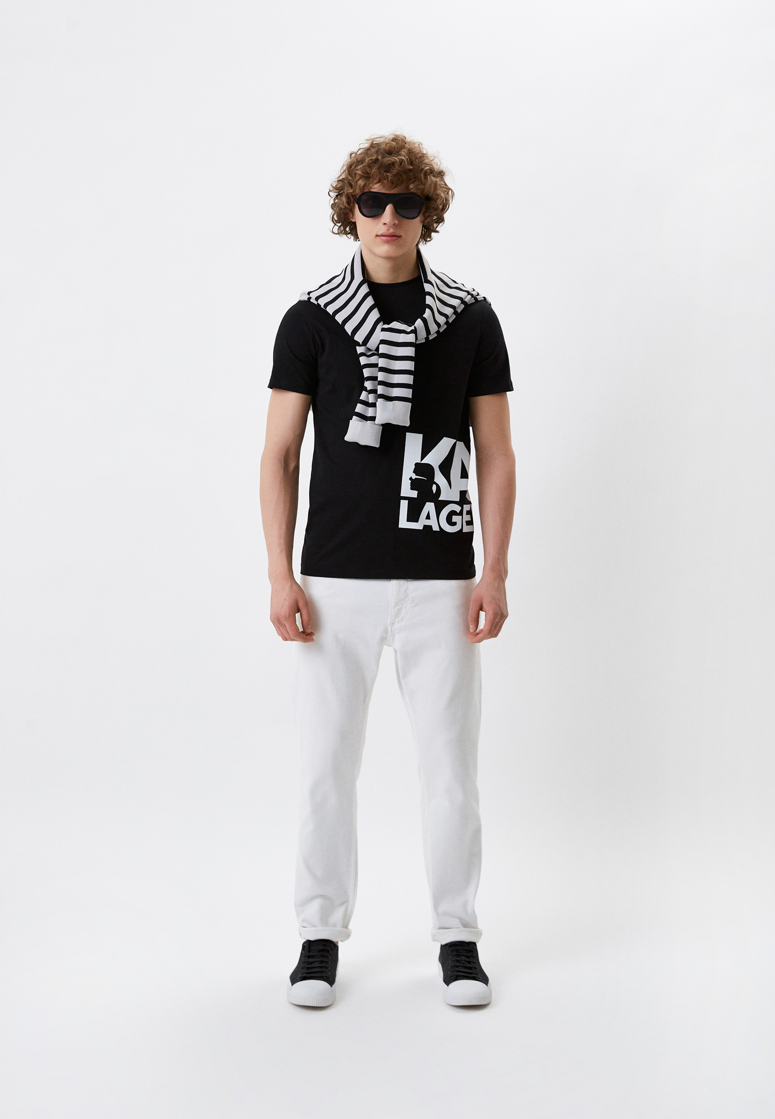 Мужская футболка Karl Lagerfeld (Карл Лагерфельд) 521224-755085: изображение 2
