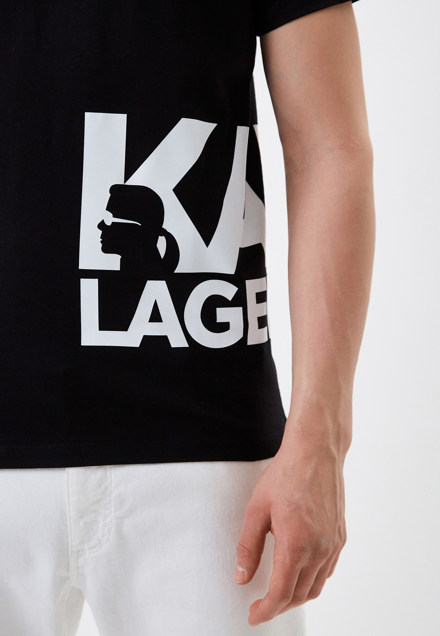 Мужская футболка Karl Lagerfeld (Карл Лагерфельд) 521224-755085: изображение 4