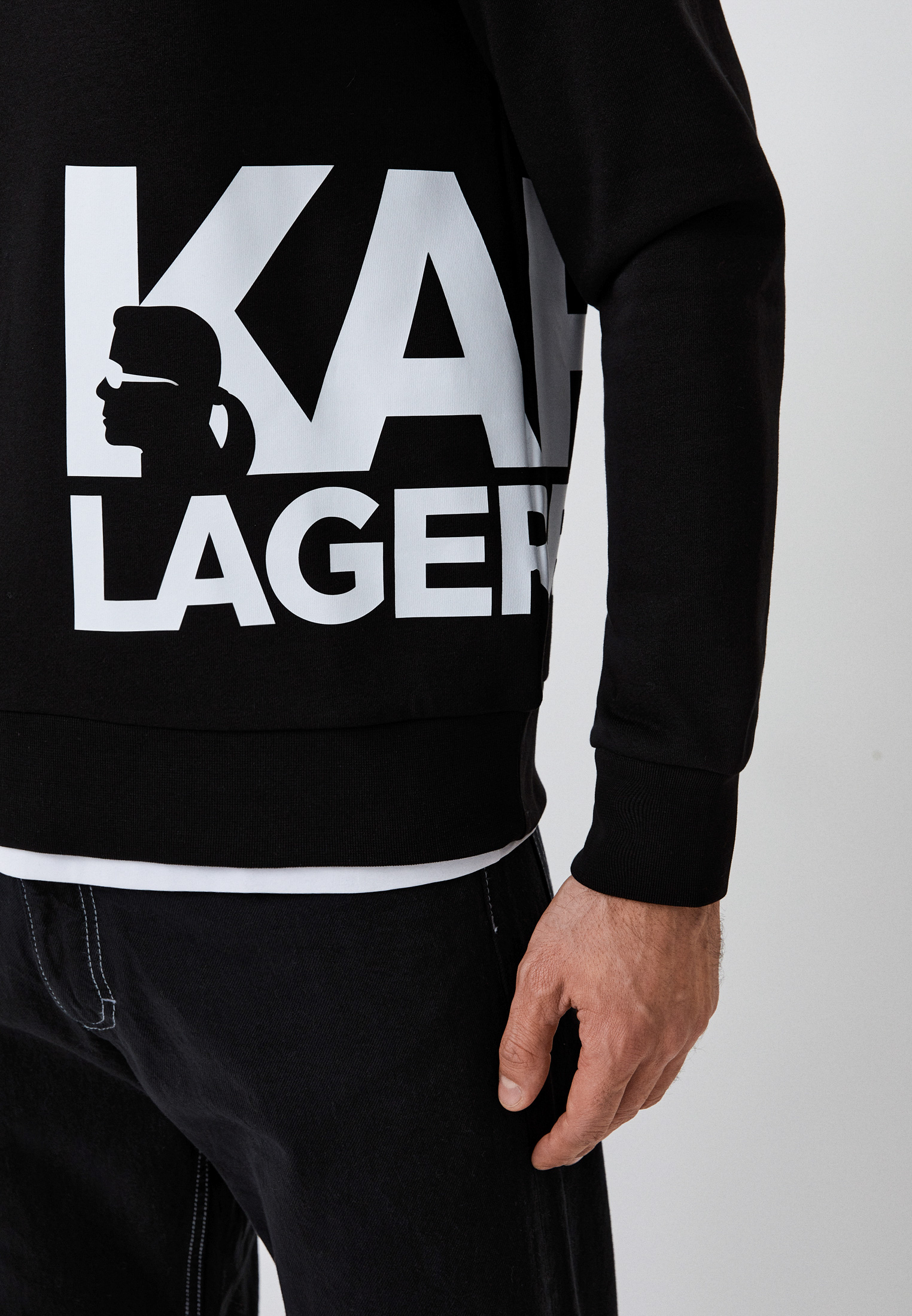 Мужская толстовка Karl Lagerfeld (Карл Лагерфельд) 521900-705084: изображение 4