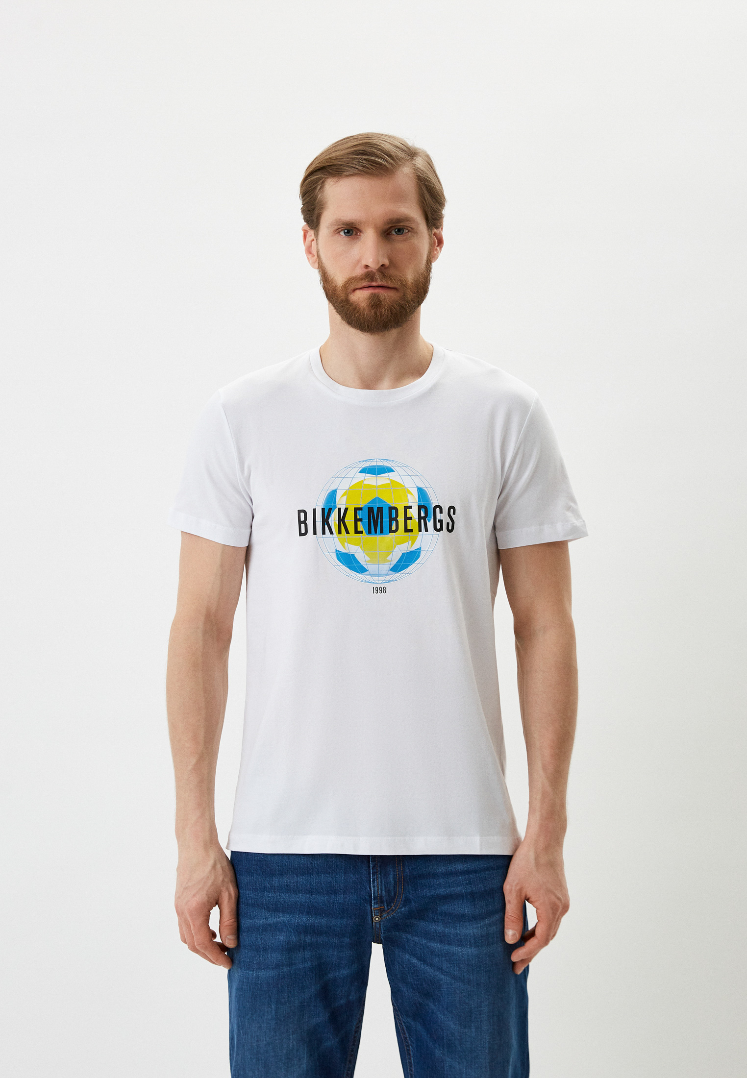 Мужская футболка Bikkembergs (Биккембергс) C 4 101 07 E 2231: изображение 1