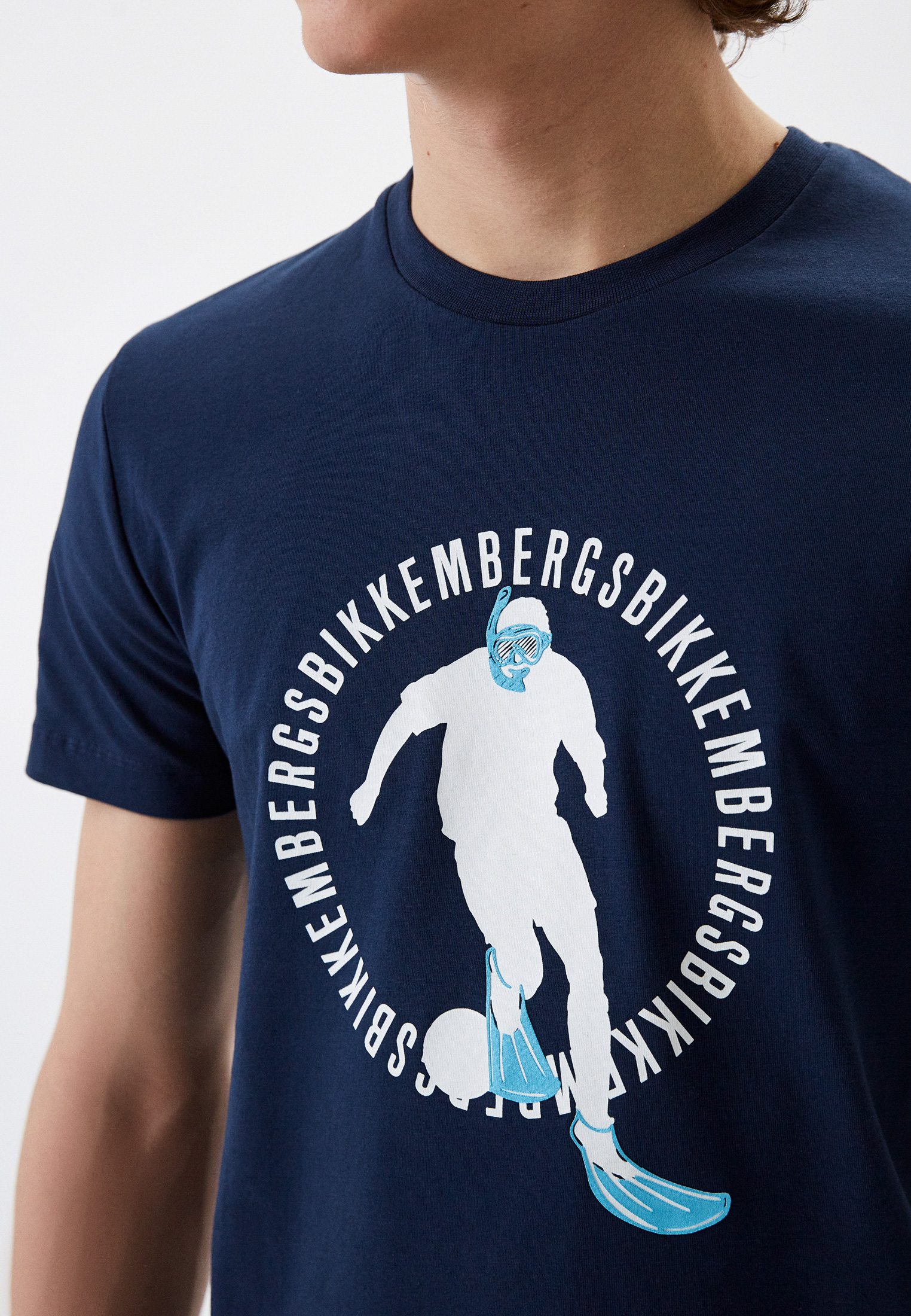 Мужская футболка Bikkembergs (Биккембергс) C 4 101 30 E 2231: изображение 4