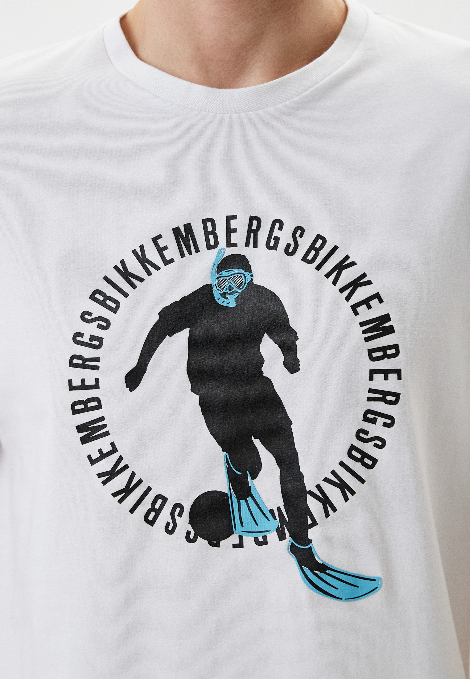 Мужская футболка Bikkembergs (Биккембергс) C 4 101 30 E 2231: изображение 4