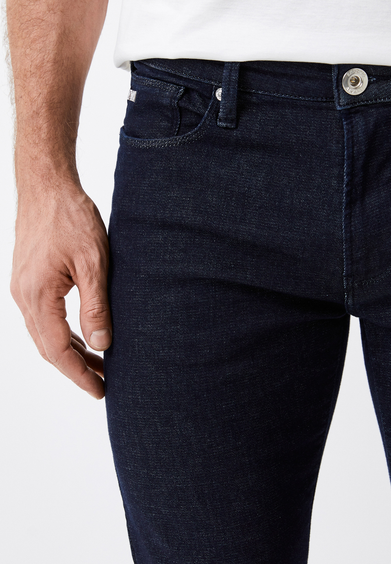 Мужские прямые джинсы Emporio Armani (Эмпорио Армани) 3L1J06 1DQ8Z: изображение 4