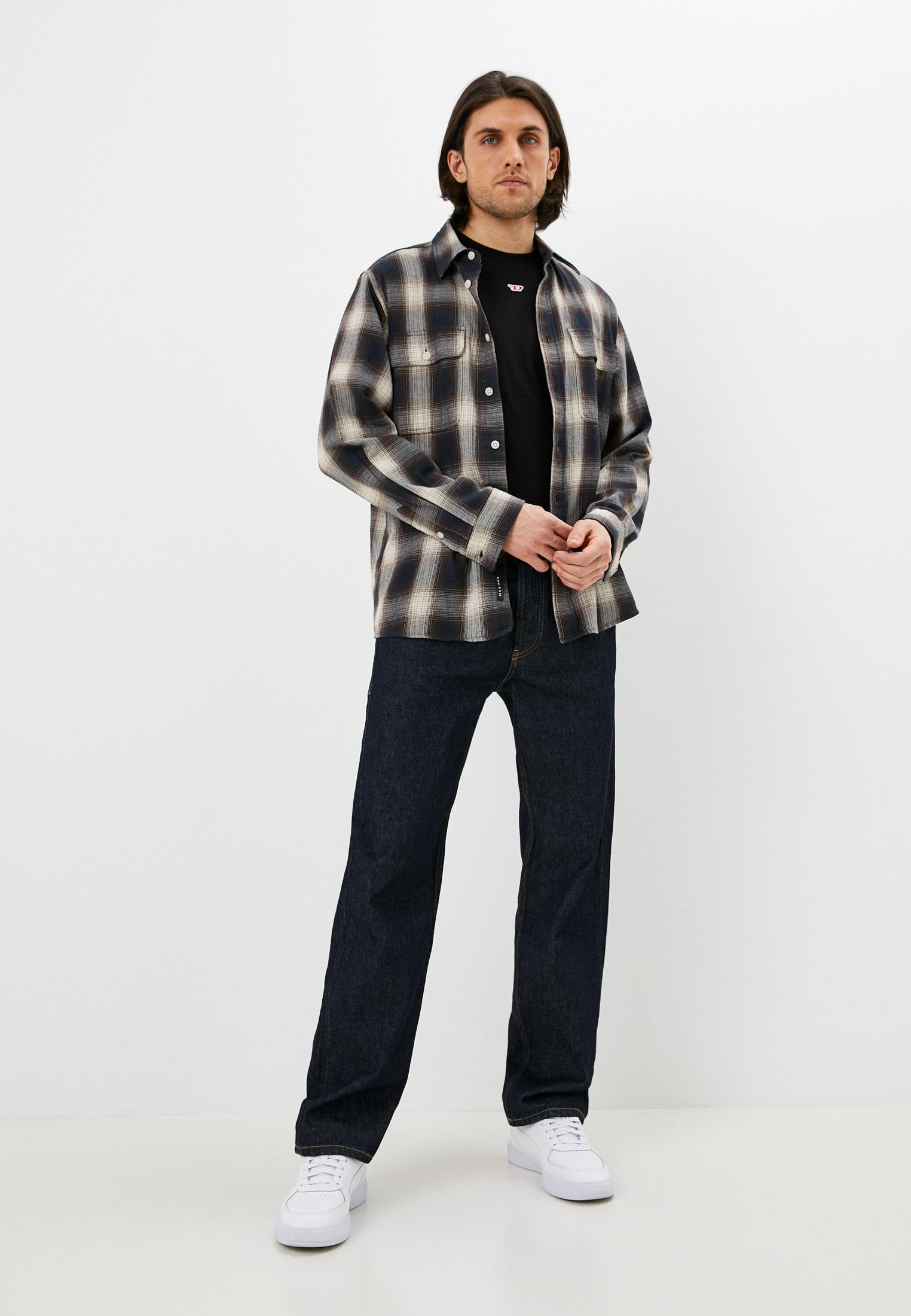 Мужские прямые джинсы Diesel (Дизель) A03564Z9C02: изображение 2