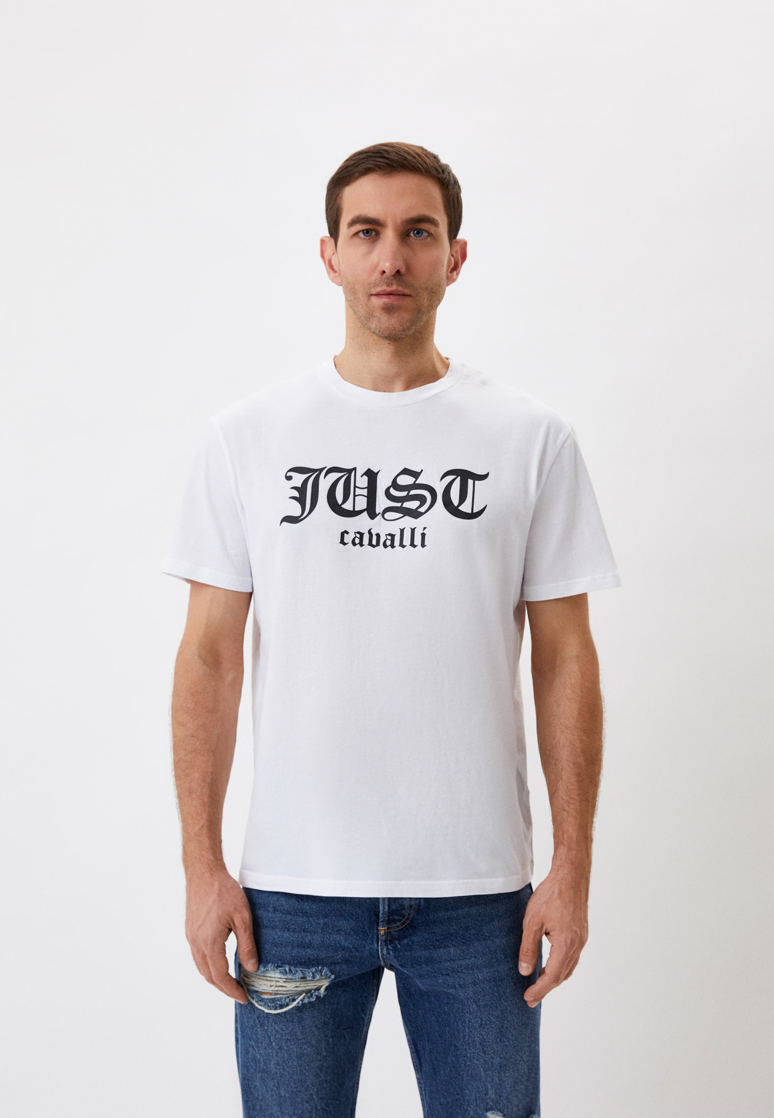 Мужская футболка Just Cavalli (Джаст Кавалли) S03GC0659N20663: изображение 1