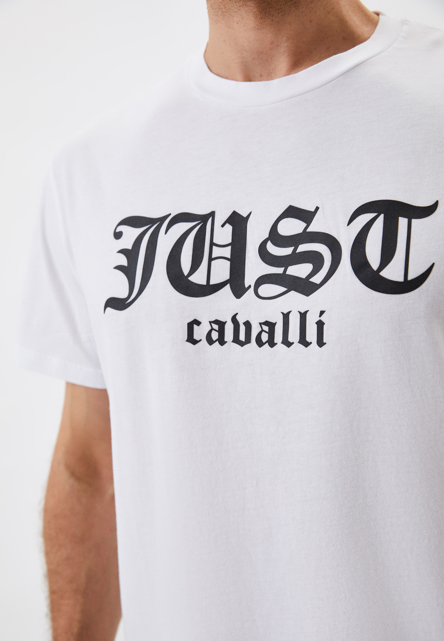 Мужская футболка Just Cavalli (Джаст Кавалли) S03GC0659N20663: изображение 4