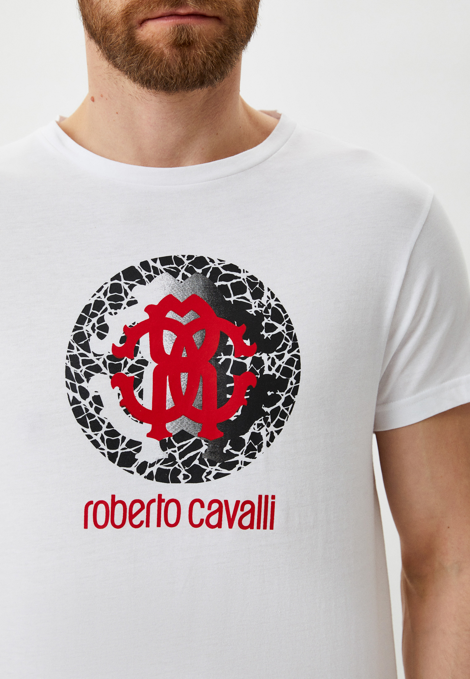 Мужская футболка Roberto Cavalli (Роберто Кавалли) HSH01T: изображение 9