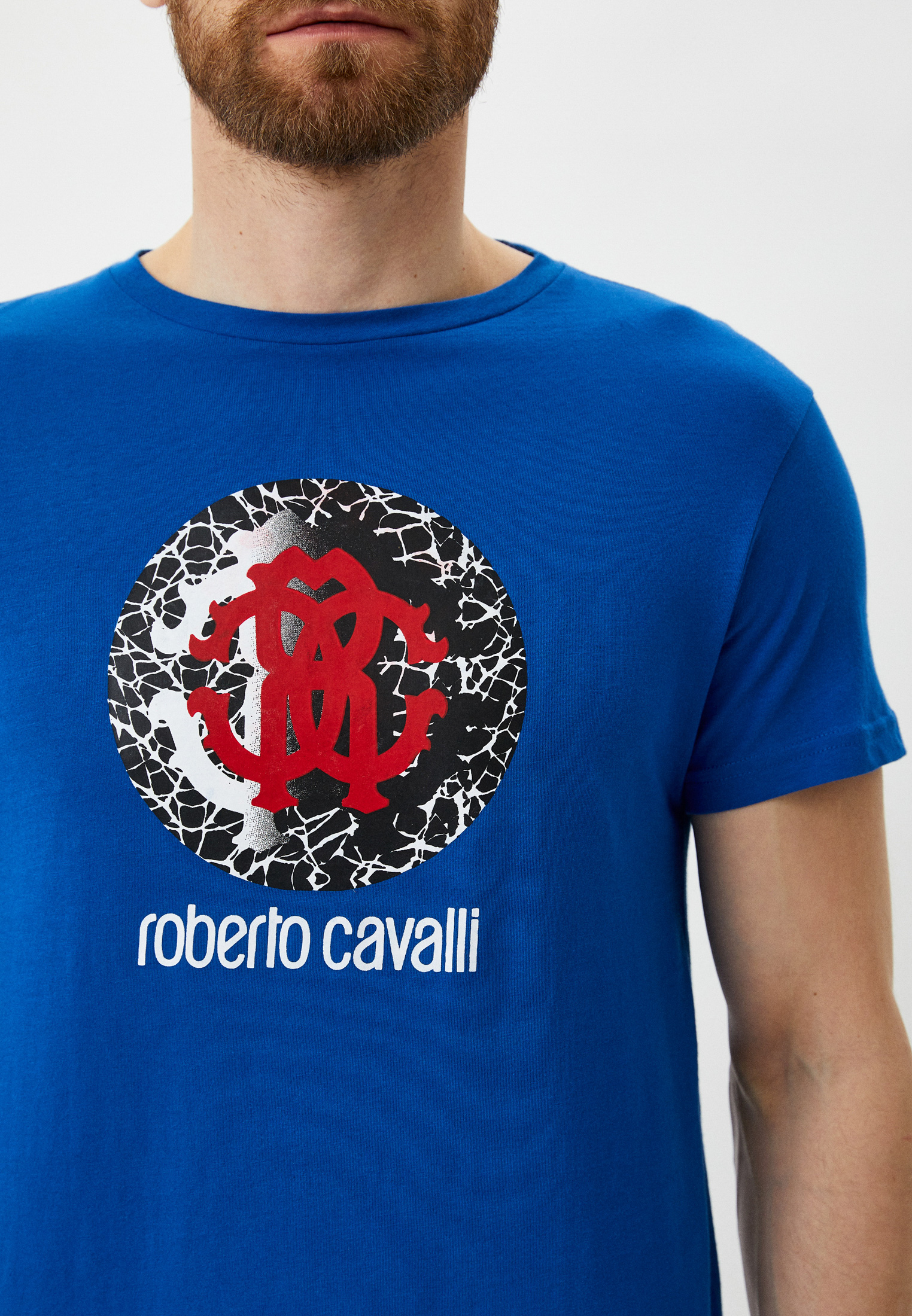 Мужская футболка Roberto Cavalli (Роберто Кавалли) HSH01T: изображение 7