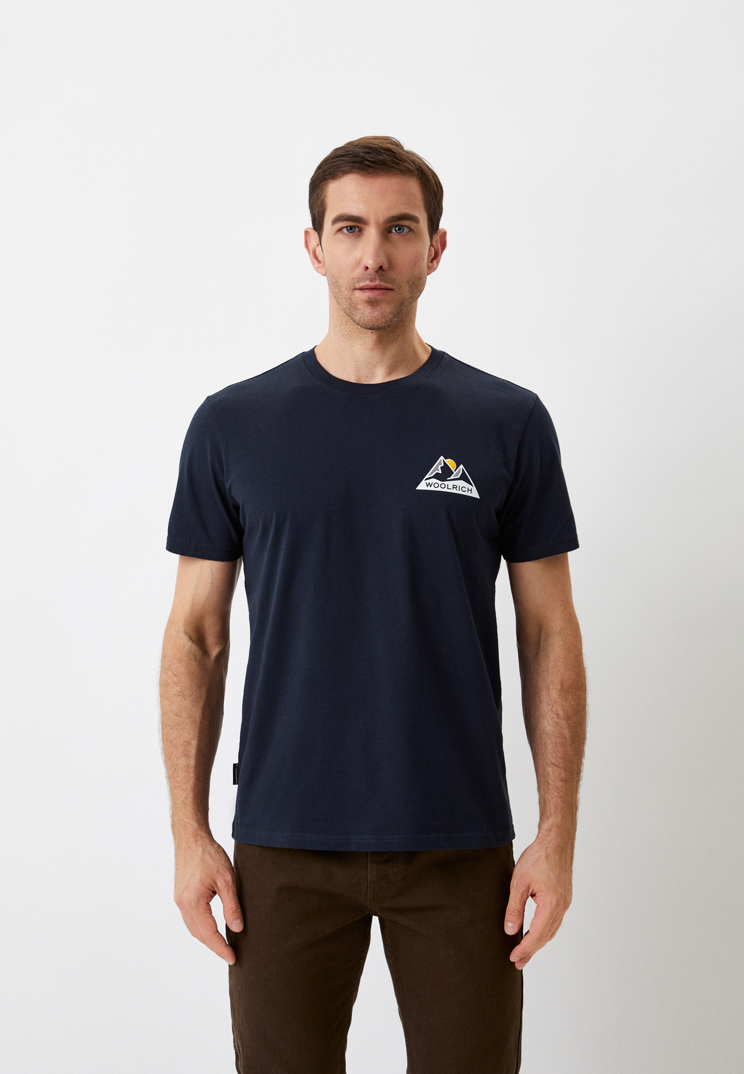 Мужская футболка Woolrich (Вулрич) CFWOTE0061MRUT2926: изображение 1