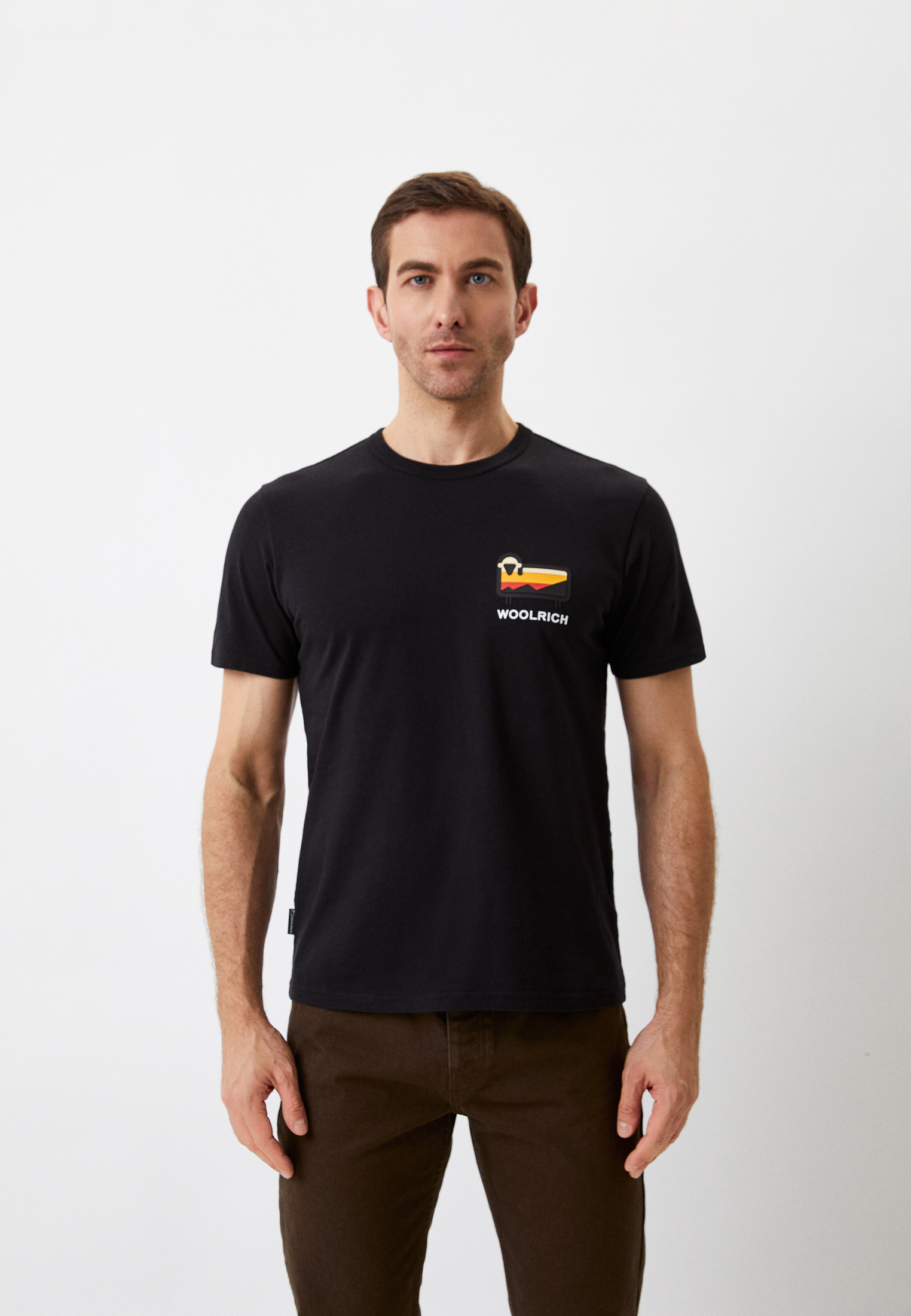 Мужская футболка Woolrich (Вулрич) CFWOTE0062MRUT2926: изображение 1