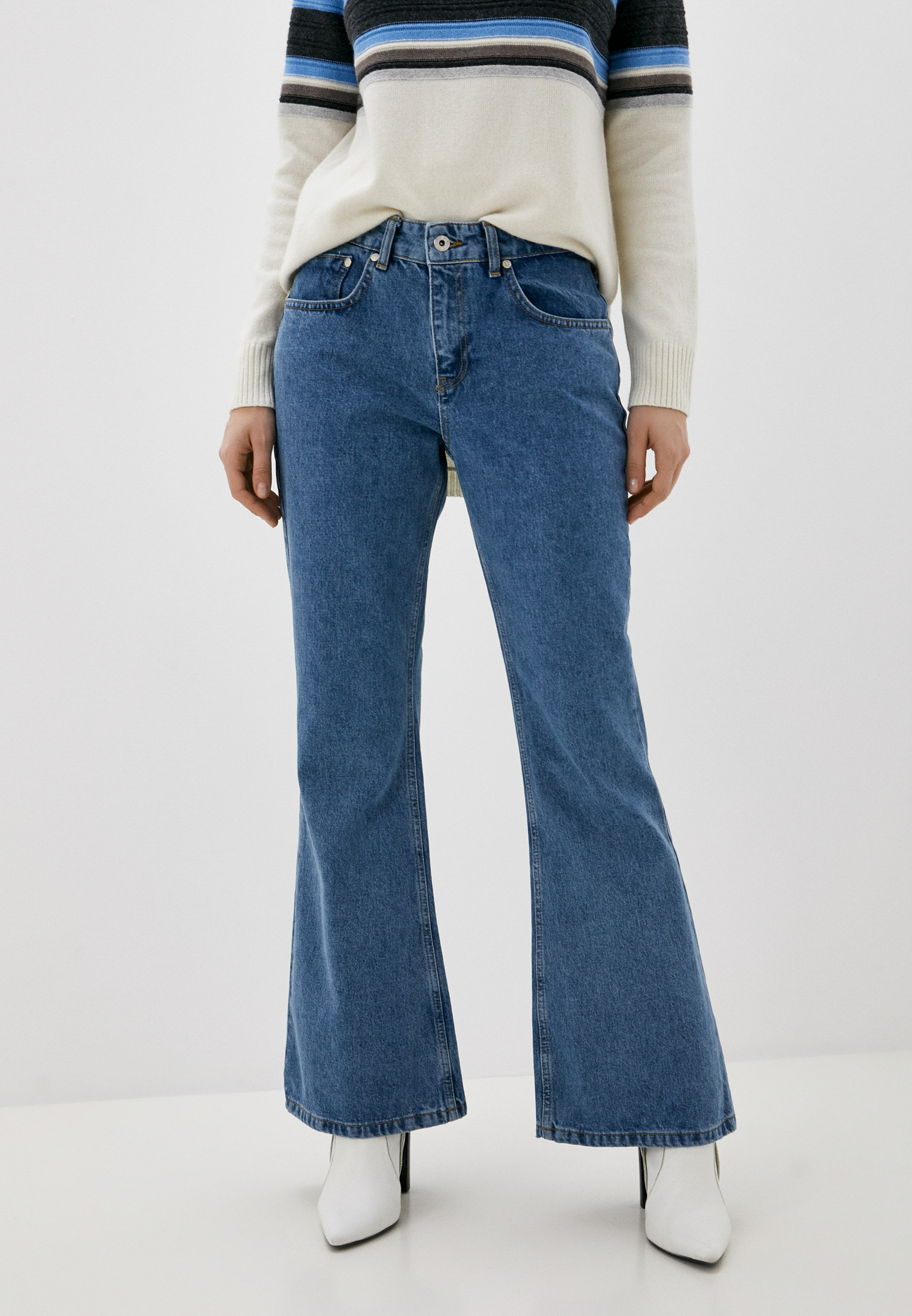 Широкие и расклешенные джинсы Ragged Jeans RJAW2001087DN