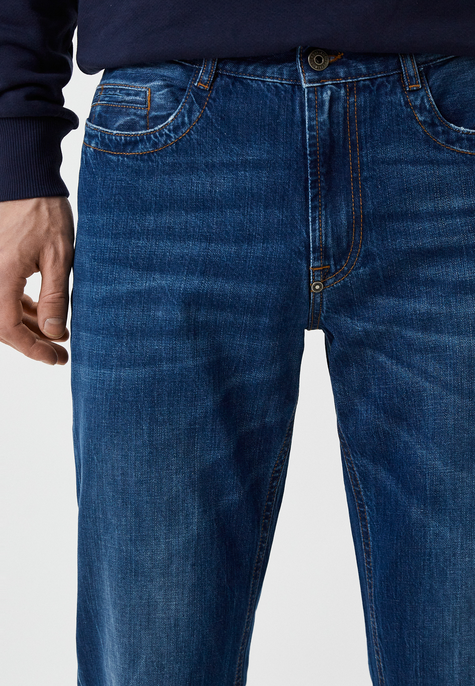 Мужские прямые джинсы Bikkembergs (Биккембергс) C Q 102 03 T 9974: изображение 8