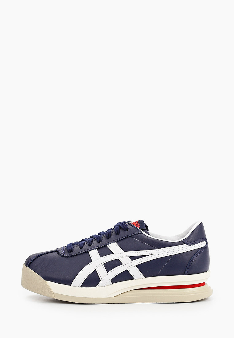 Женские кроссовки Onitsuka Tiger 1183A561 внешний материал натуральная  кожа; цвет синий купить за 4280 руб.