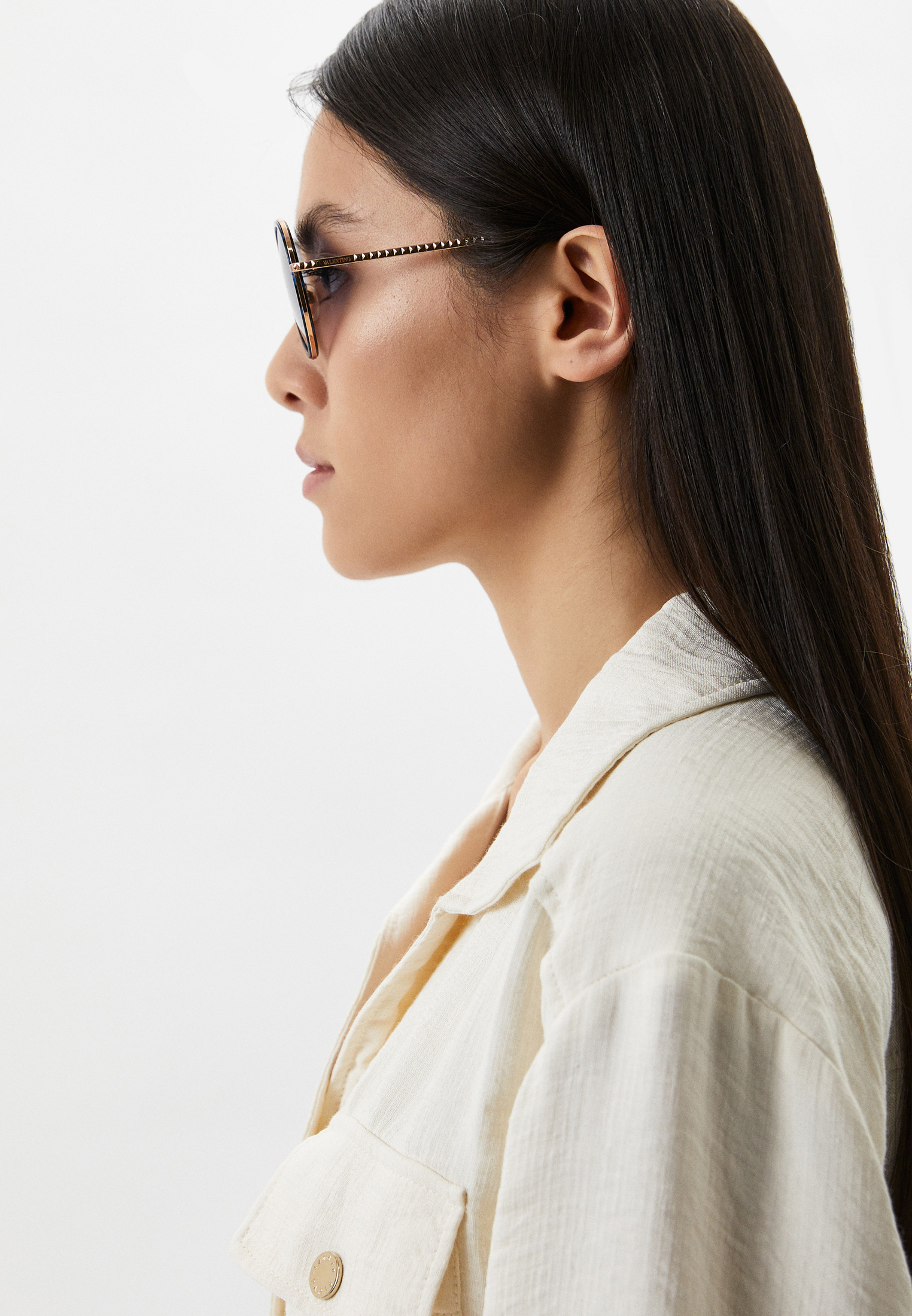 Женские солнцезащитные очки Valentino 0VA2051: изображение 6