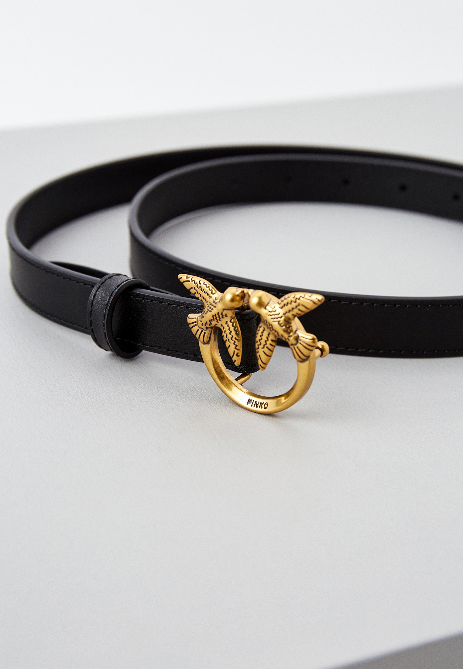 Ремень Пинко С Птичками Купить