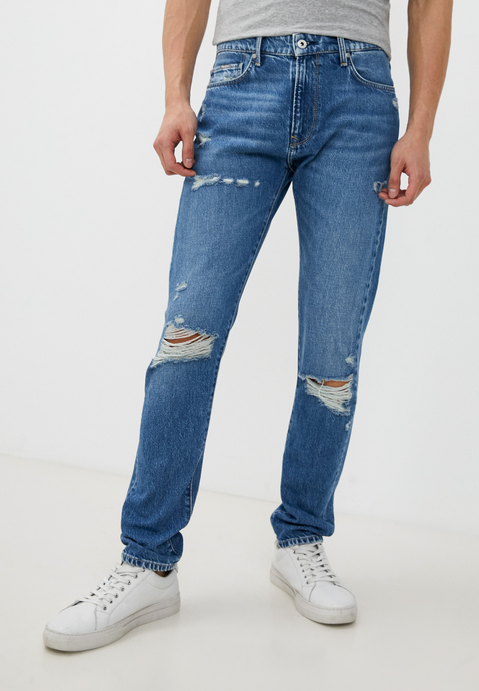 Мужские прямые джинсы Pepe Jeans (Пепе Джинс) Джинсы Pepe Jeans