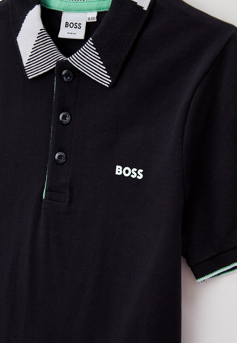 Поло футболки для мальчиков Boss (Босс) J25n58: изображение 3