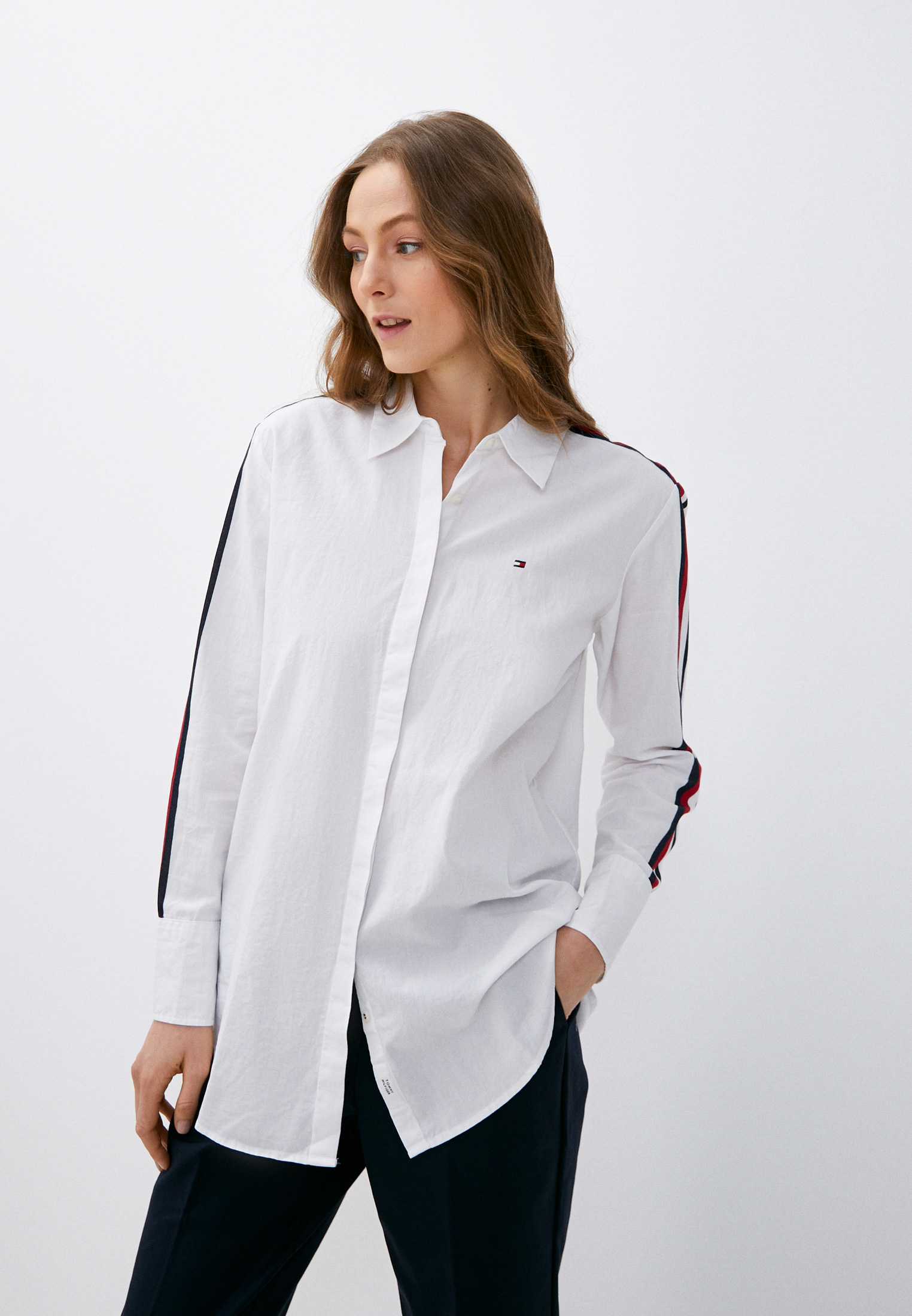 Купить женские рубашки с длинным рукавом в интернет магазине MSK-MODA.RU