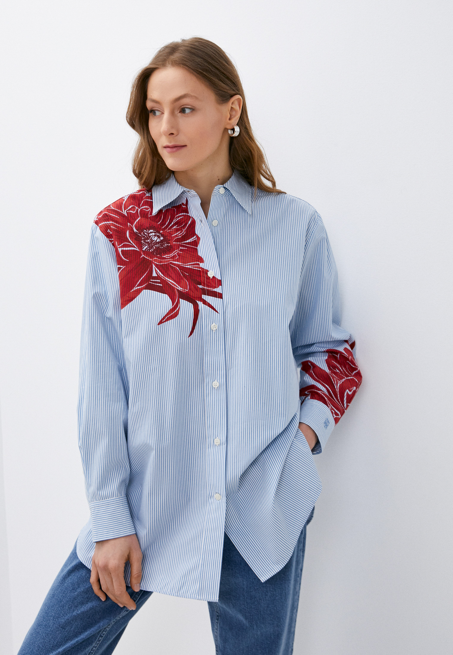 Женские рубашки с длинным рукавом Tommy Hilfiger (Томми Хилфигер ...