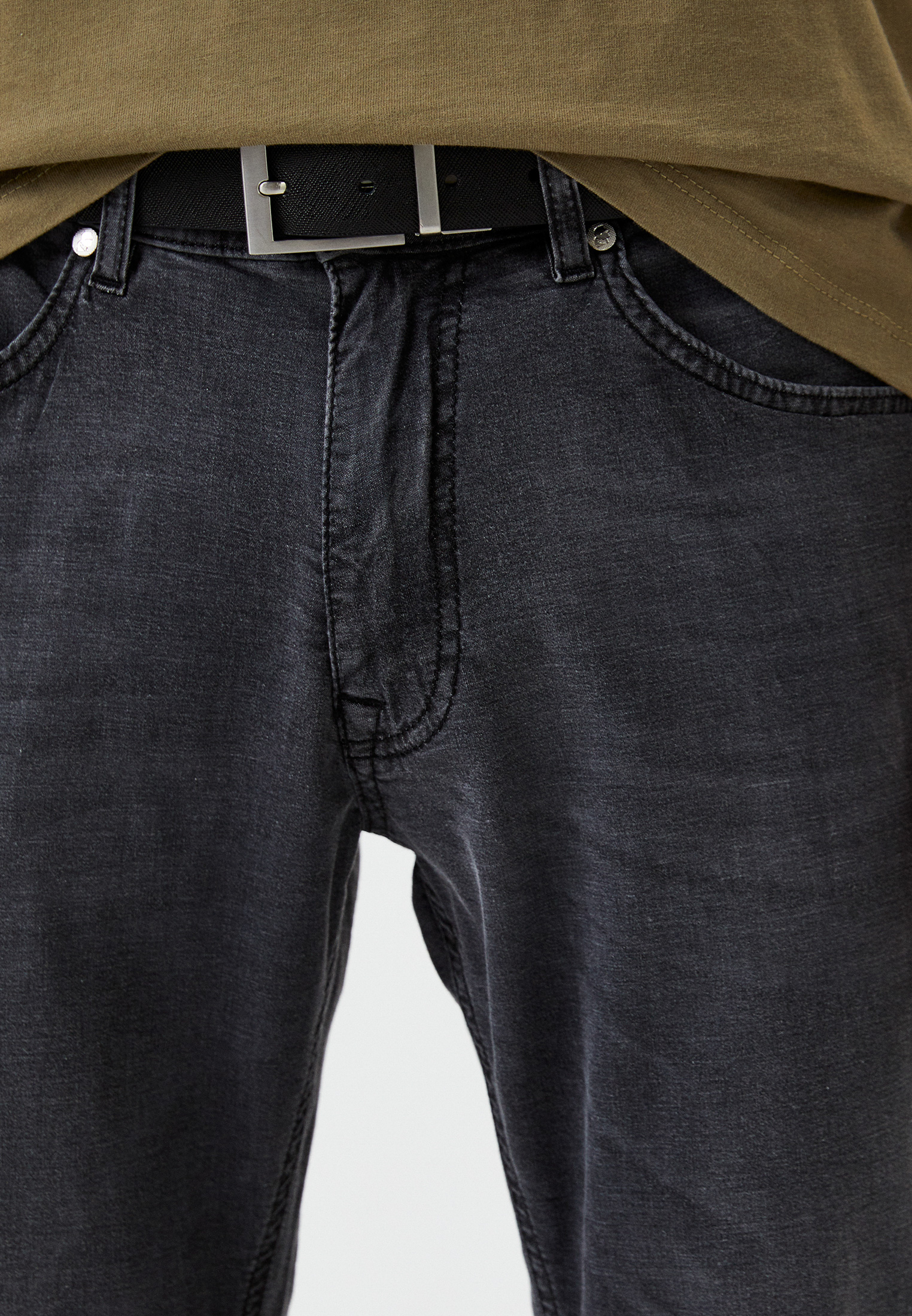 Мужские зауженные джинсы Karl Lagerfeld (Карл Лагерфельд) 521806-265840: изображение 4