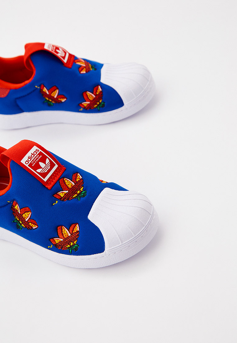 Кеды для мальчиков Adidas Originals (Адидас Ориджиналс) FY2512 (Цвет: Синий  Внешний материал: Текстиль) купить в интернет-магазине stylefish.ru