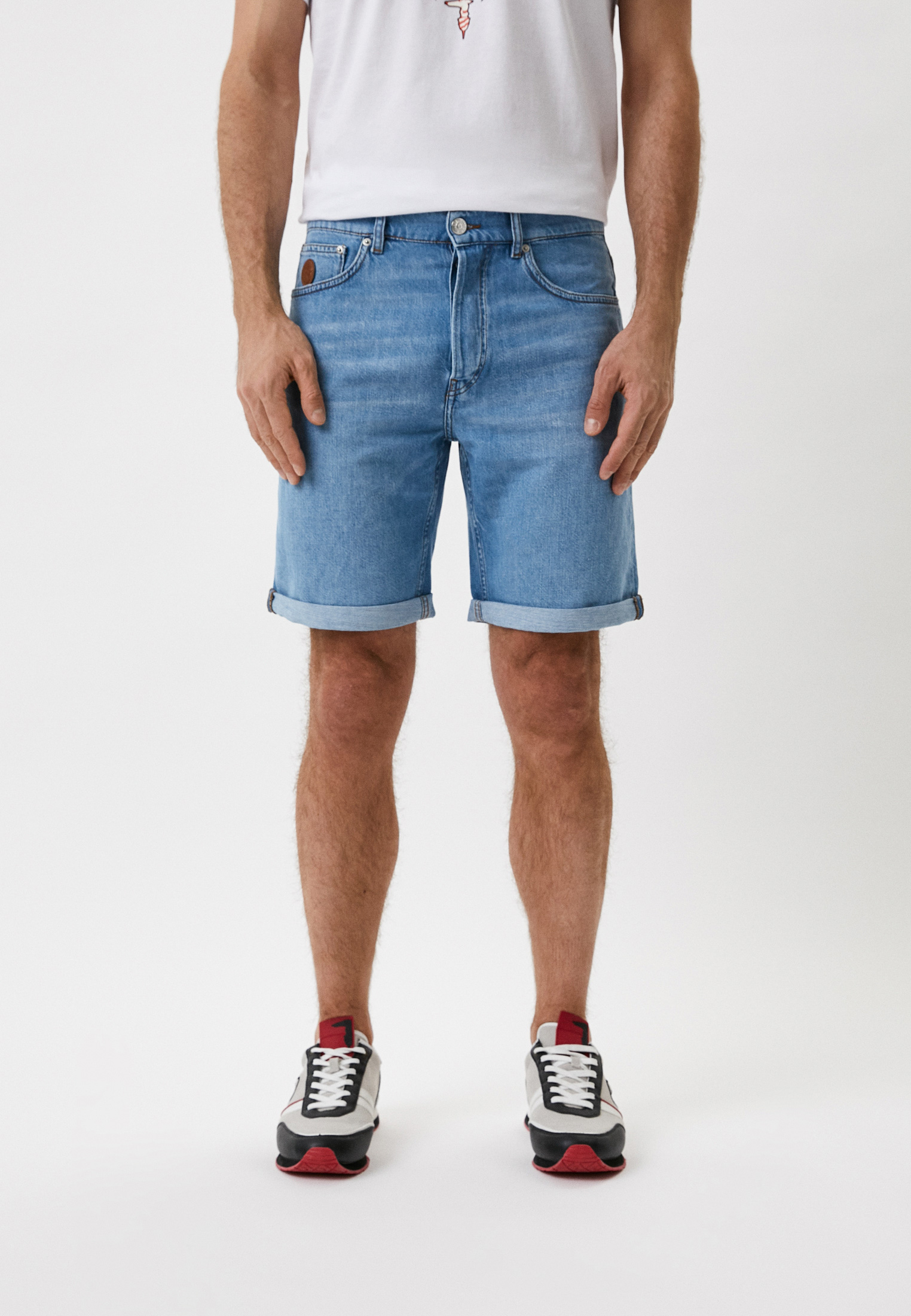 Мужские джинсовые шорты Trussardi (Труссарди) 52J00103-1T005926: изображение 1