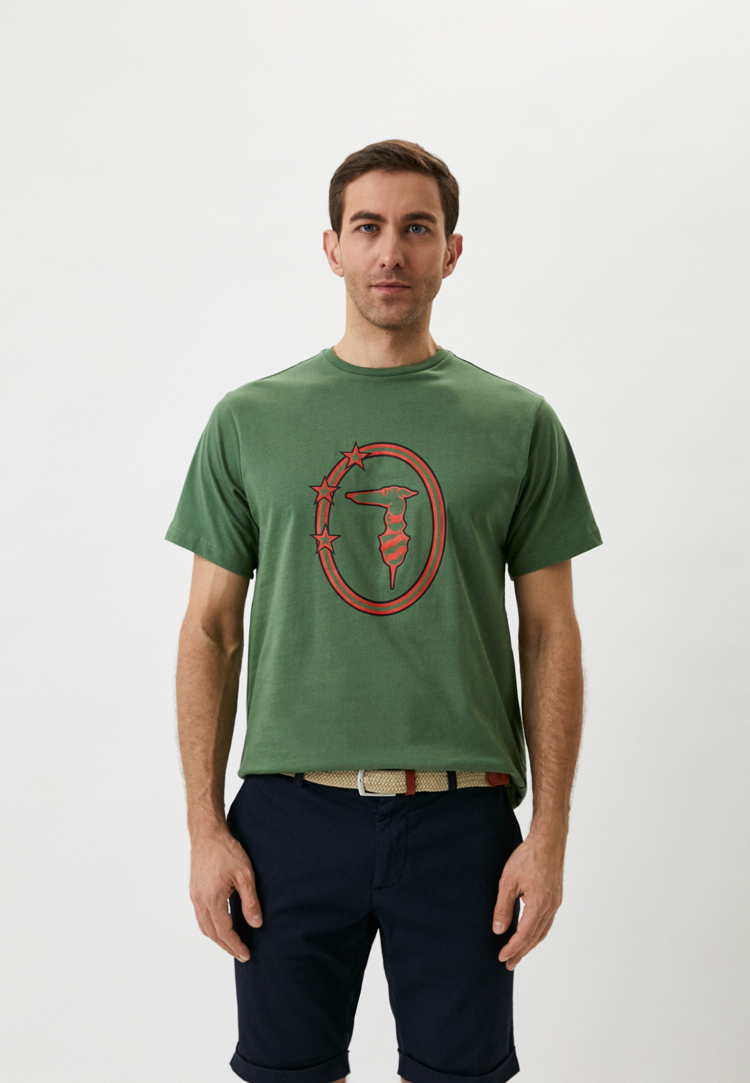 Мужская футболка Trussardi (Труссарди) 52T00613-1T005651